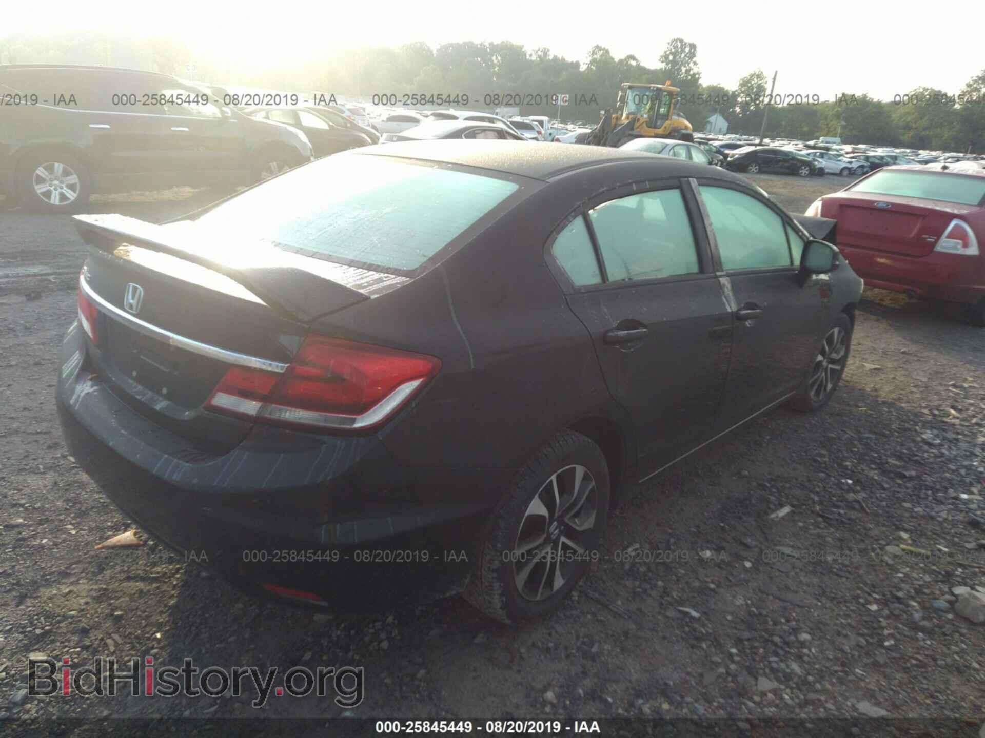 2013 HONDA CIVIC - VIN: 19XFB2F89DE212440 - Фото 4