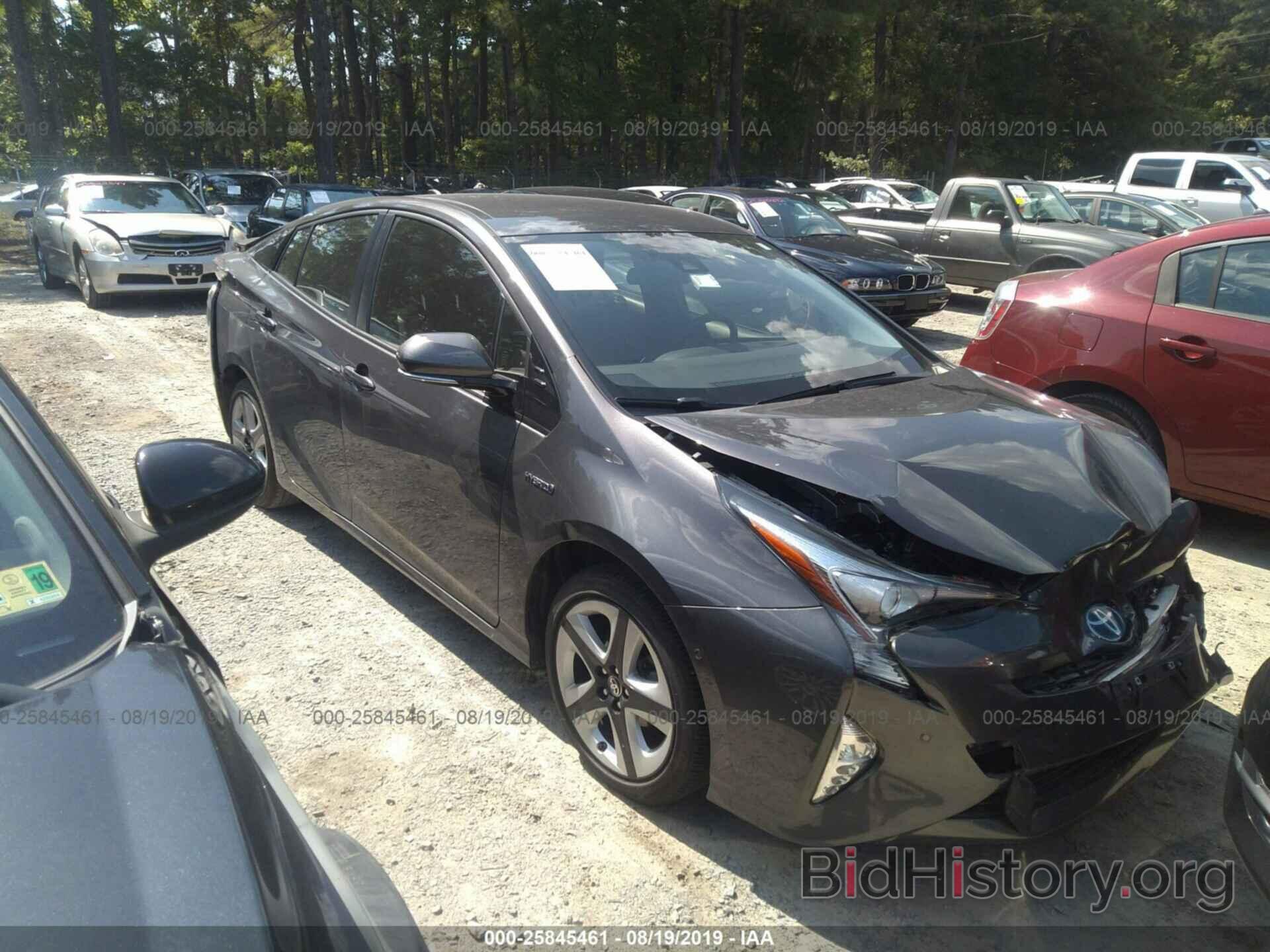 Photo JTDKARFU0J3550741 - TOYOTA PRIUS 2018