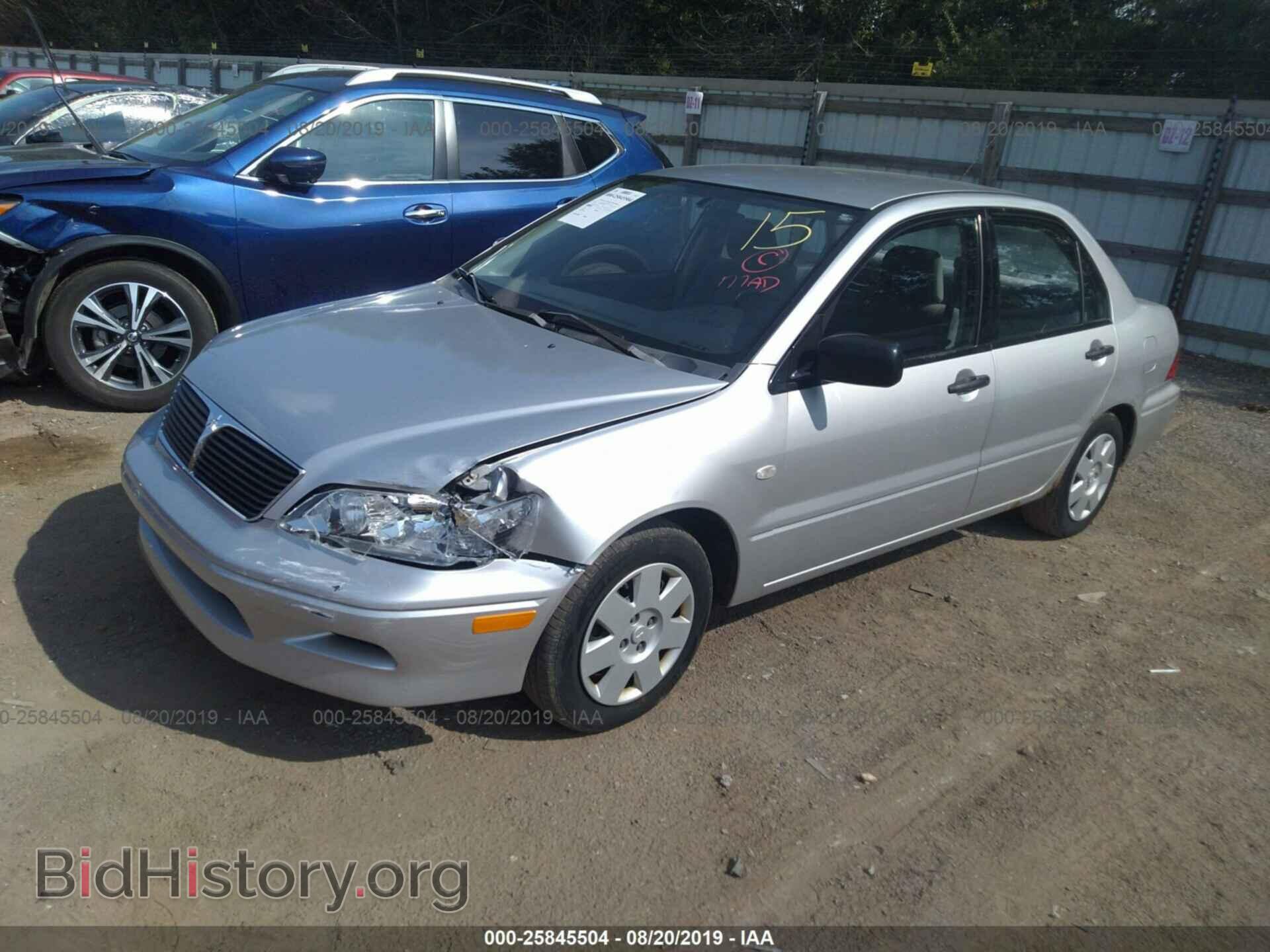 2003 MITSUBISHI LANCER - VIN: JA3AJ26E73U045464 - Фото 2