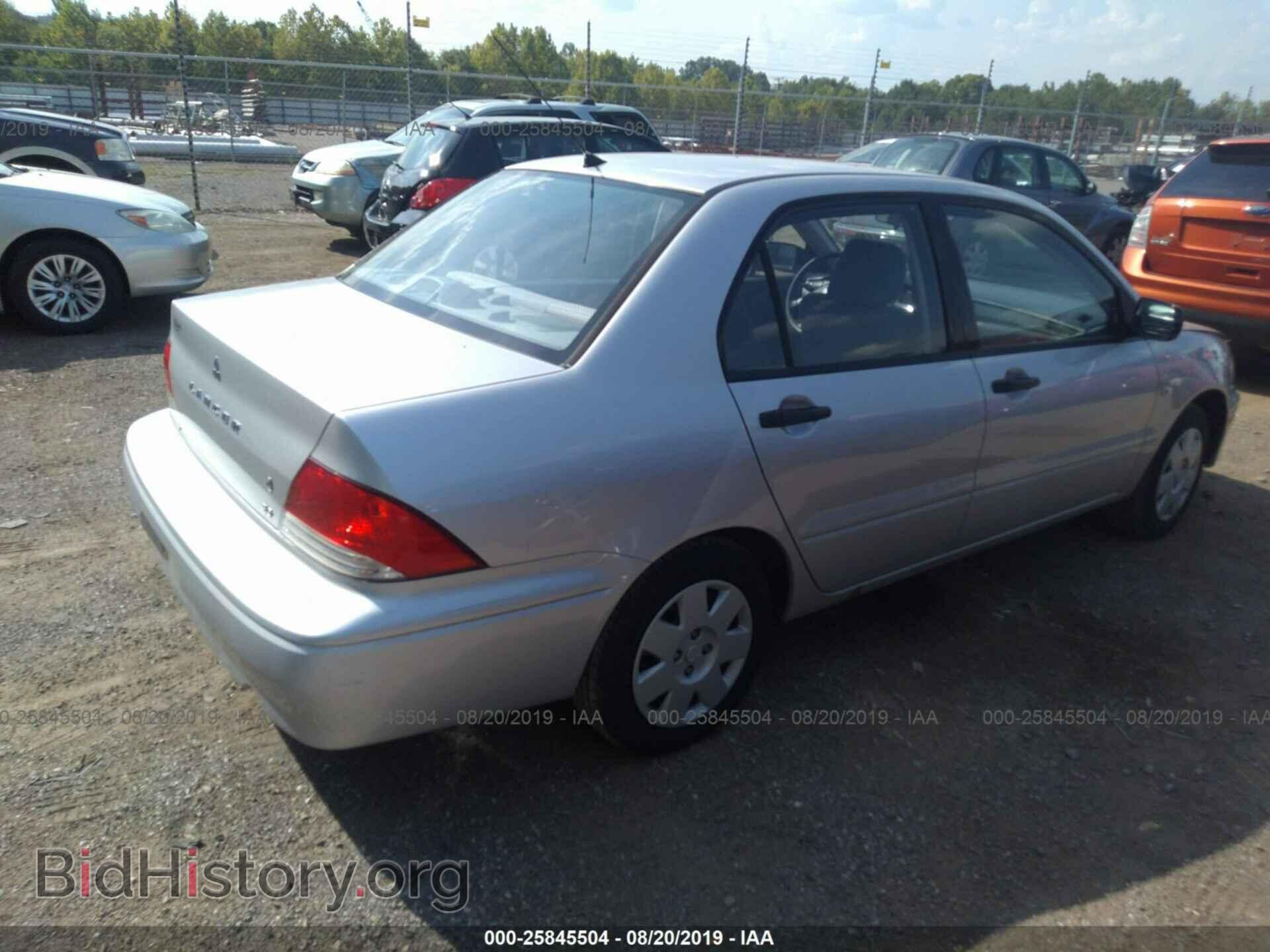 2003 MITSUBISHI LANCER - VIN: JA3AJ26E73U045464 - Фото 4