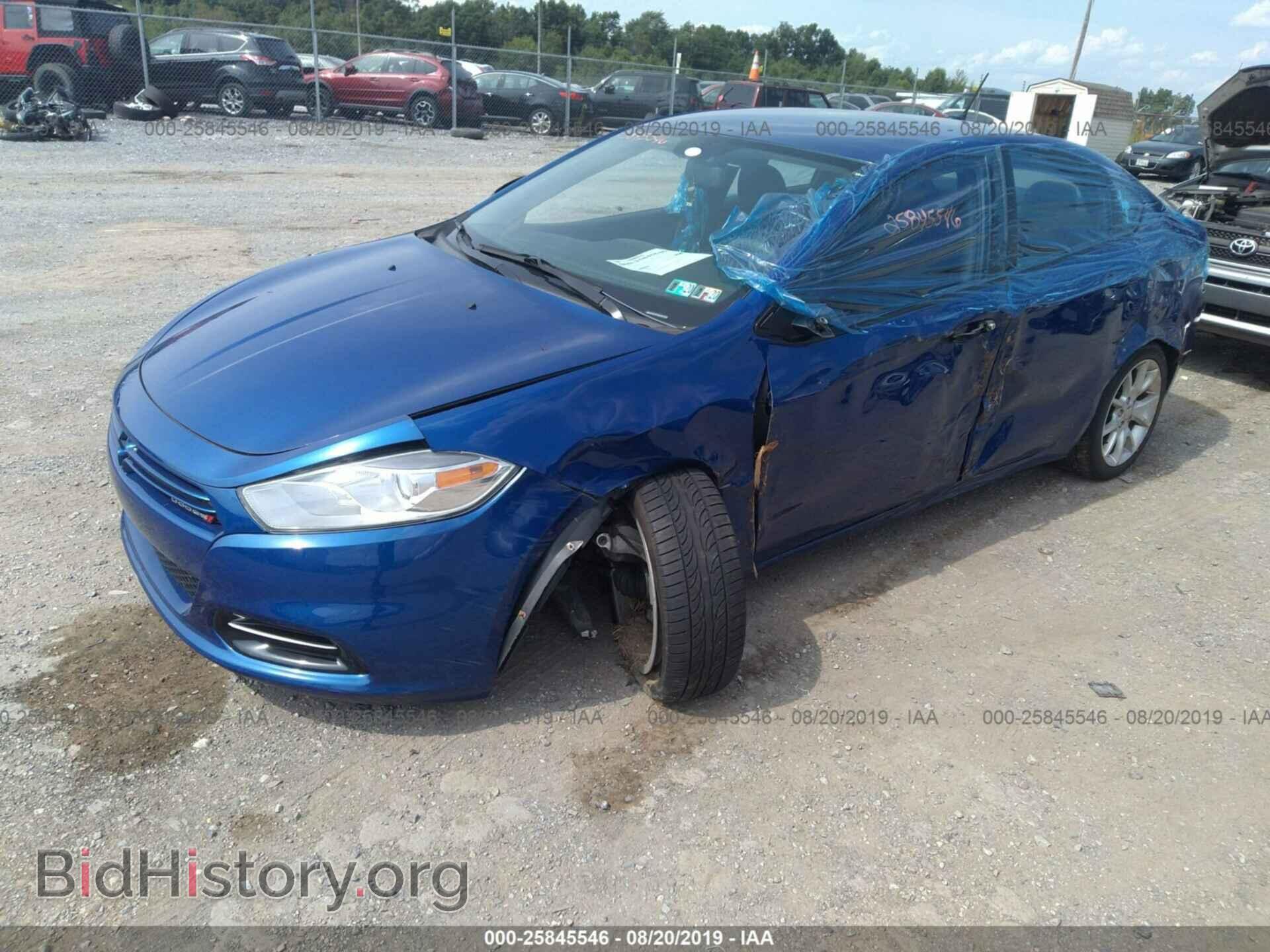 2013 DODGE DART - VIN: 1C3CDFBH7DD284656 - Фото 2