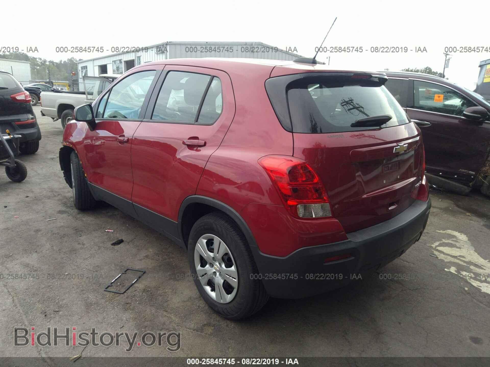 2015 CHEVROLET TRAX - VIN: KL7CJKSB2FB160900 - Фото 3