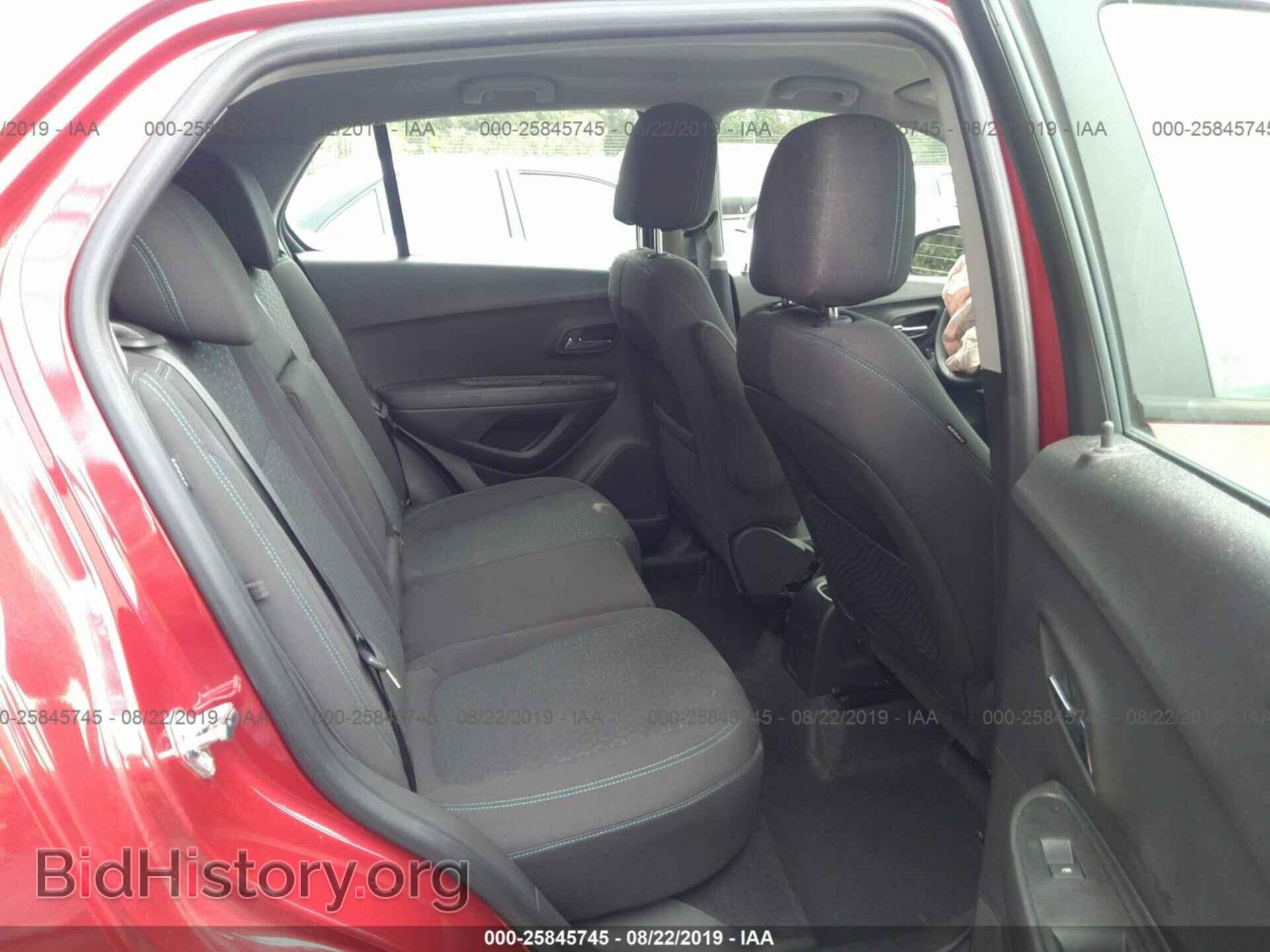 2015 CHEVROLET TRAX - VIN: KL7CJKSB2FB160900 - Фото 8