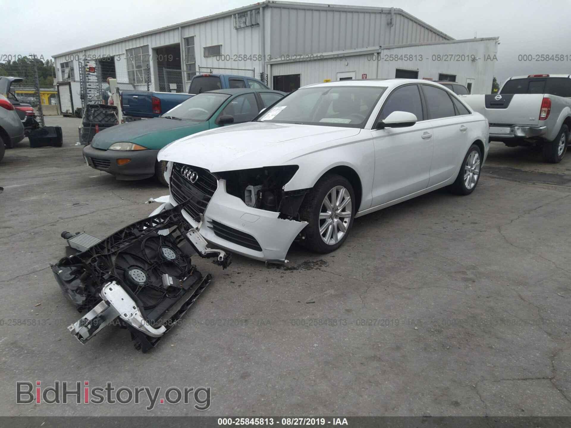 2014 AUDI A6 - VIN: WAUGFAFC1EN023525 - Фото 2