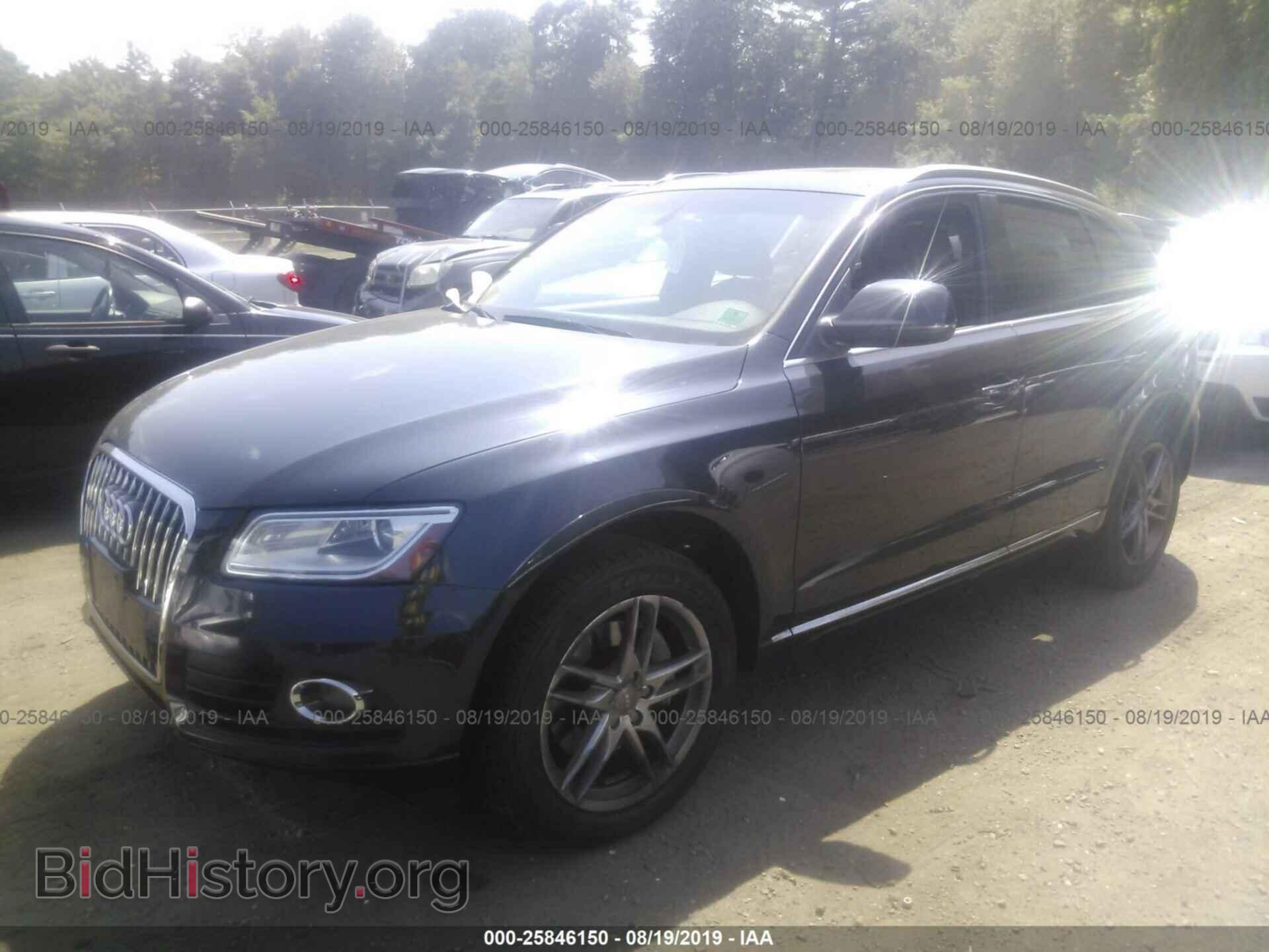 2014 AUDI Q5 - VIN: WA1VMAFP7EA012596 - Фото 2