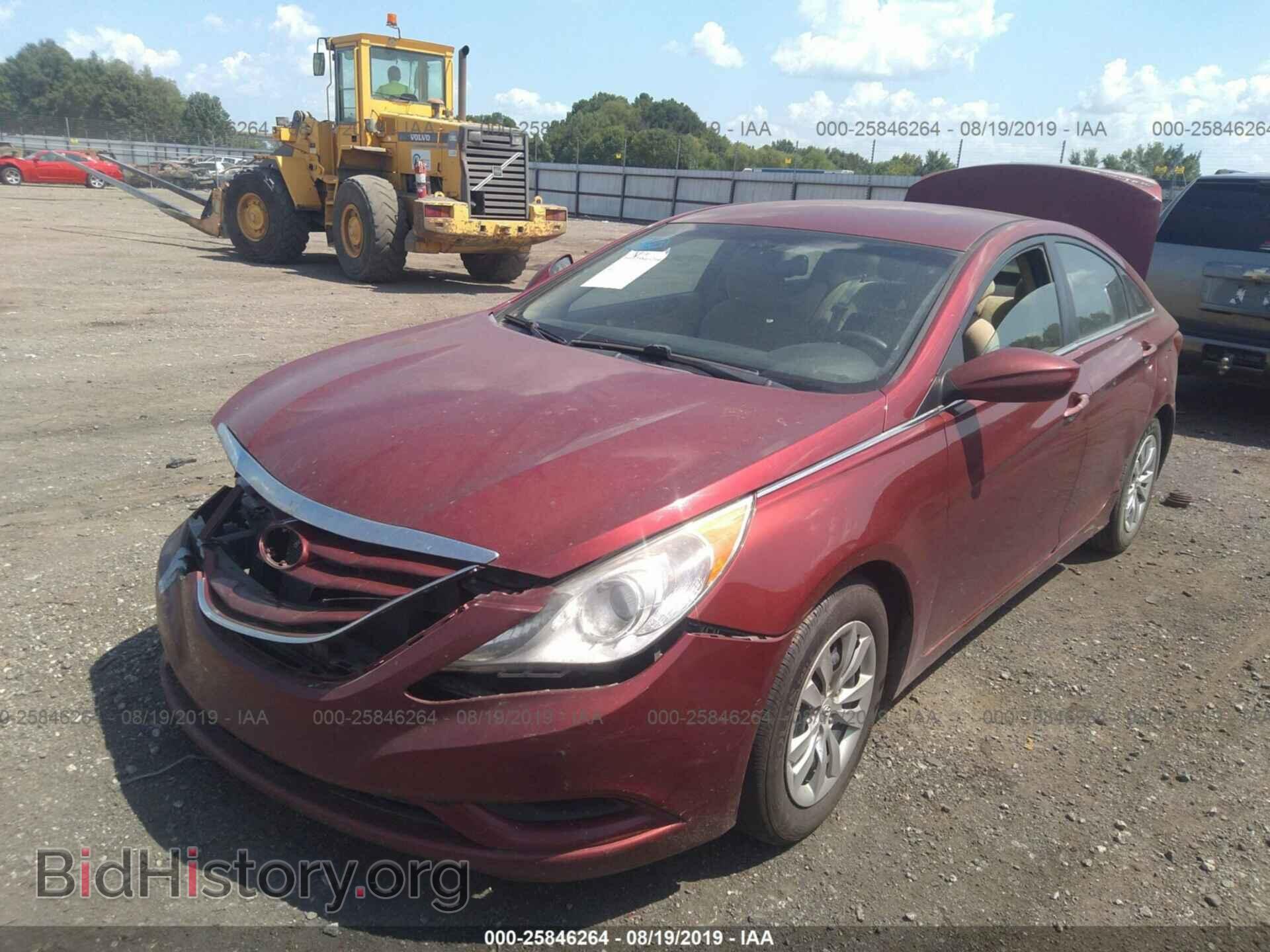 2012 HYUNDAI SONATA - VIN: 5NPEB4AC9CH354722 - Фото 2