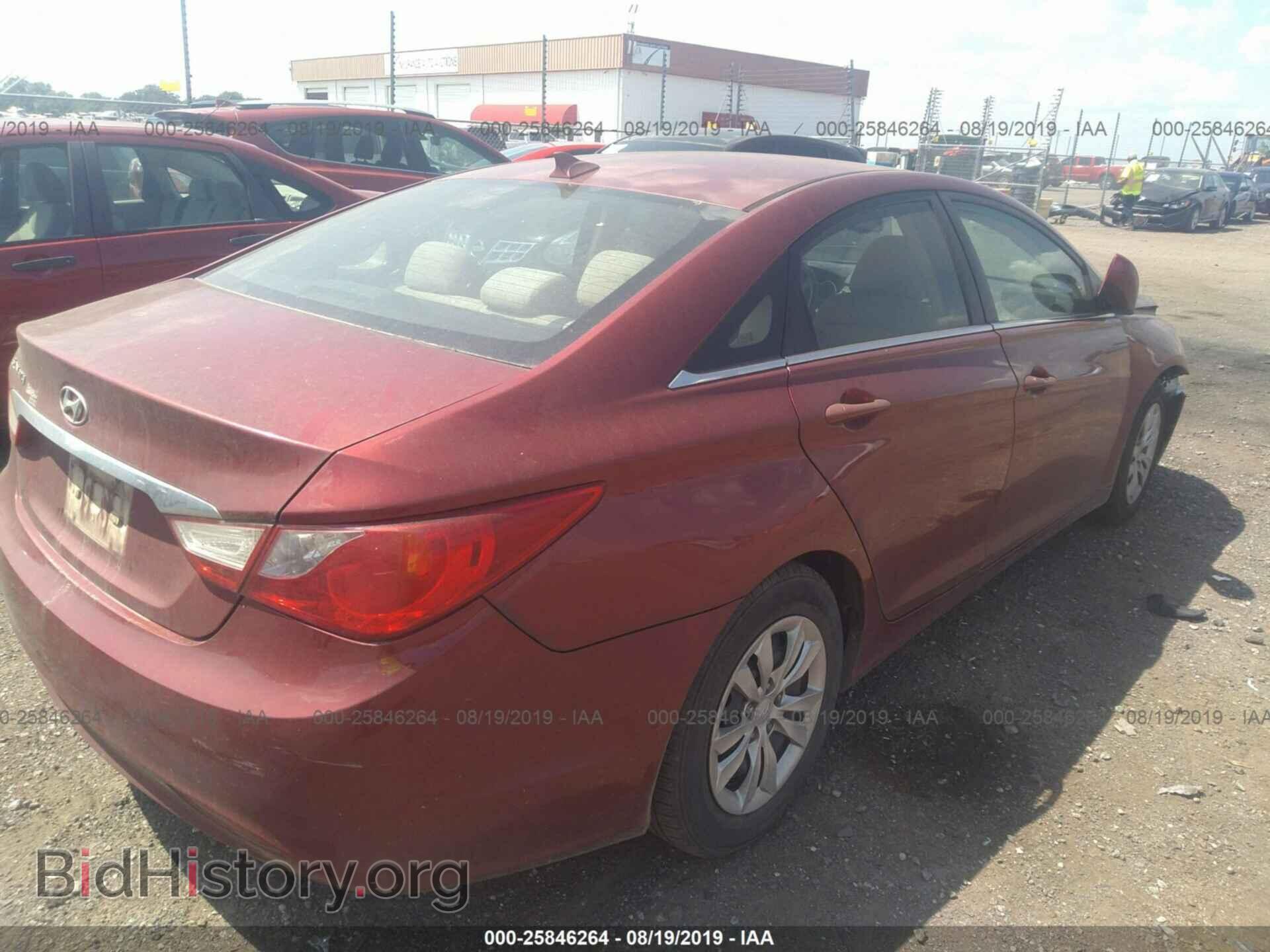 2012 HYUNDAI SONATA - VIN: 5NPEB4AC9CH354722 - Фото 4