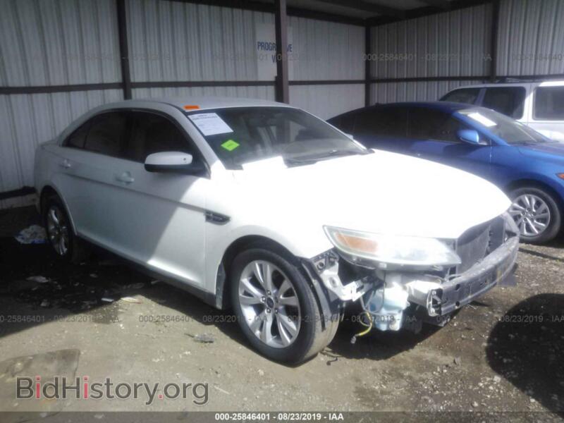 2011 Ford TAURUS SEL (VIN 1FAHP2HW7BG190379) — photo 1 of 10, IAAI, damage: front end