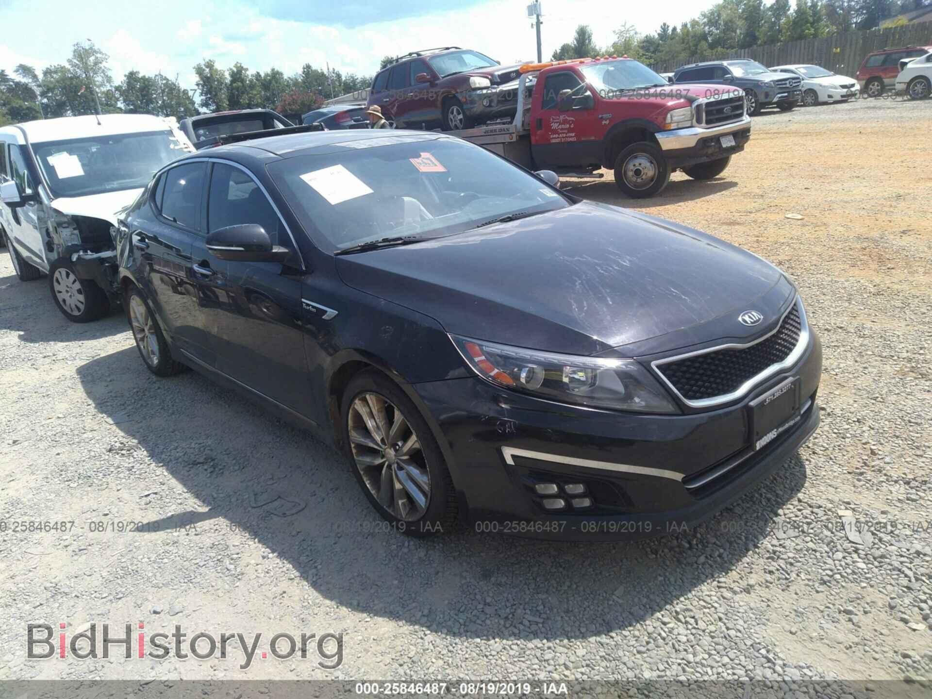 Фотография 5XXGR4A69EG291912 - KIA OPTIMA 2014