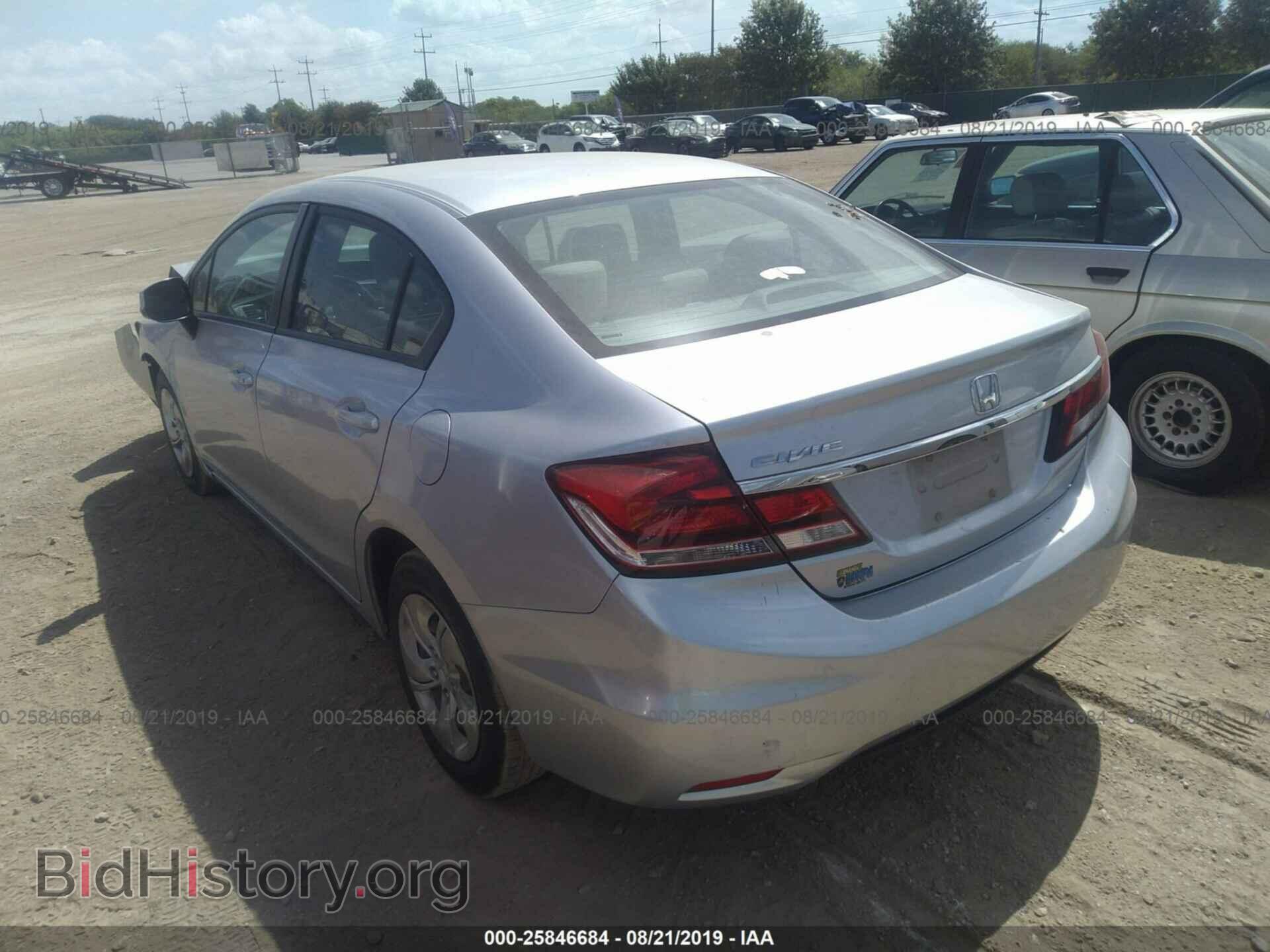 2013 HONDA CIVIC - VIN: 2HGFB2F50DH503470 - Фото 3