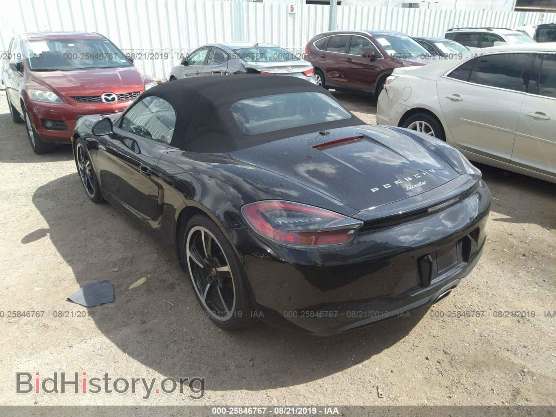 2014 PORSCHE BOXSTER - VIN: WP0CA2A86ES121377 - Фото 3
