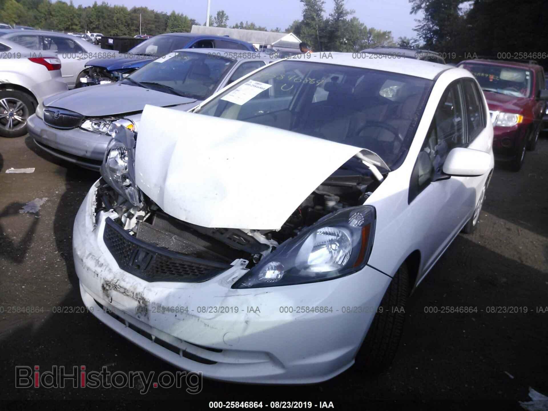 2013 HONDA FIT - VIN: JHMGE8G3XDC005014 - Фото 2