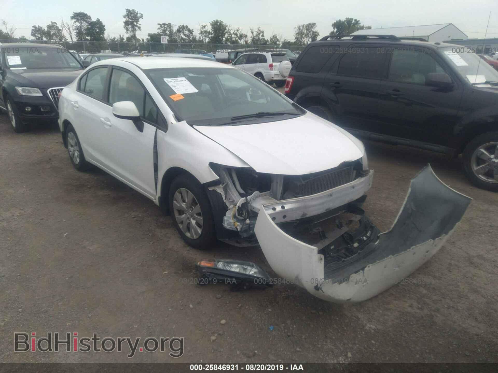 Фотография 19XFB2F55CE022039 - HONDA CIVIC 2012