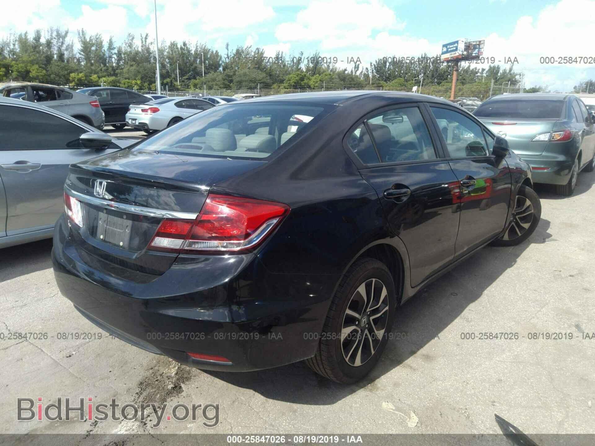 2013 HONDA CIVIC - VIN: 19XFB2F80DE070740 - Фото 4