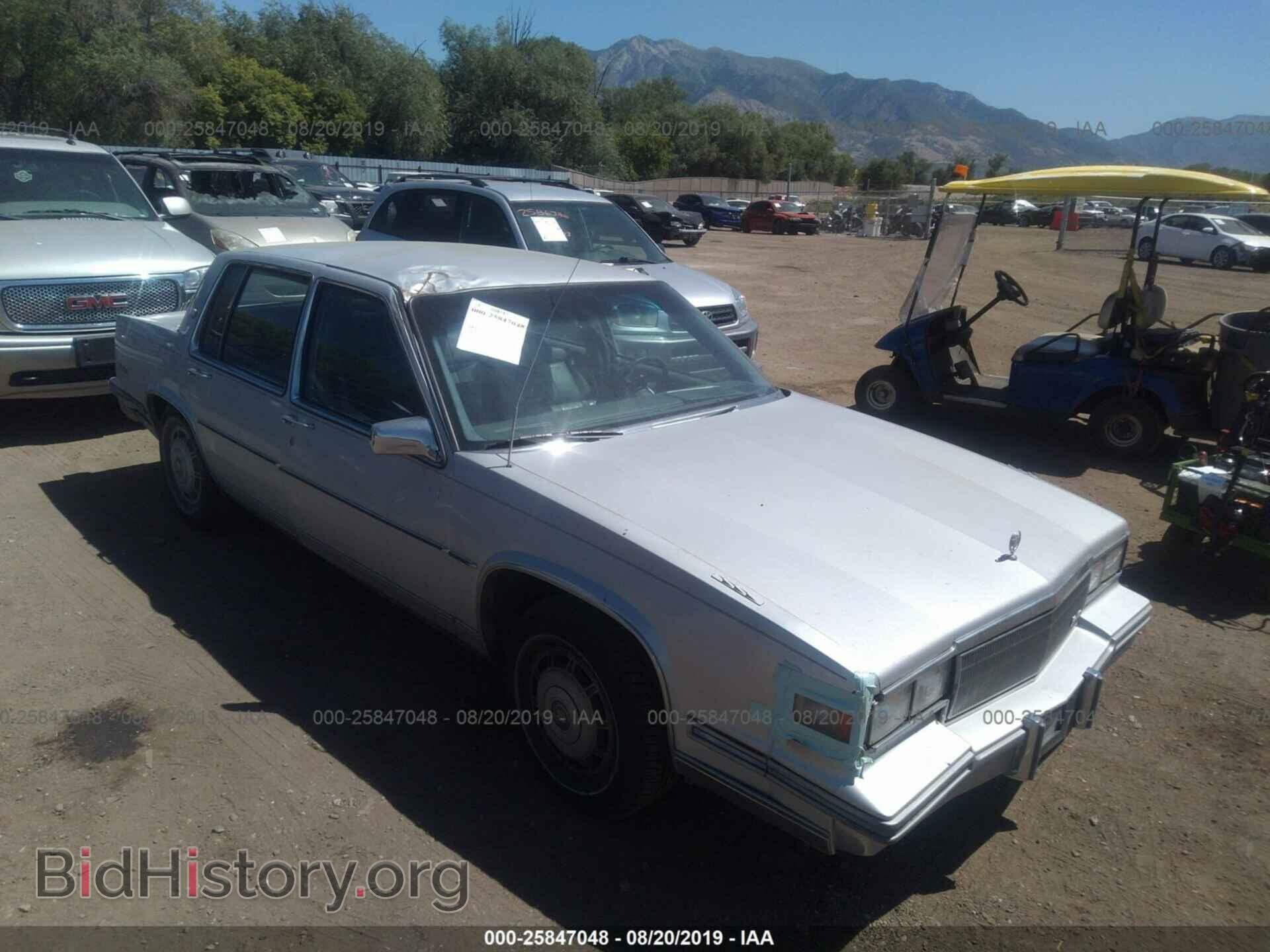 Фотография 1G6CD6989G4300705 - CADILLAC DEVILLE 1986