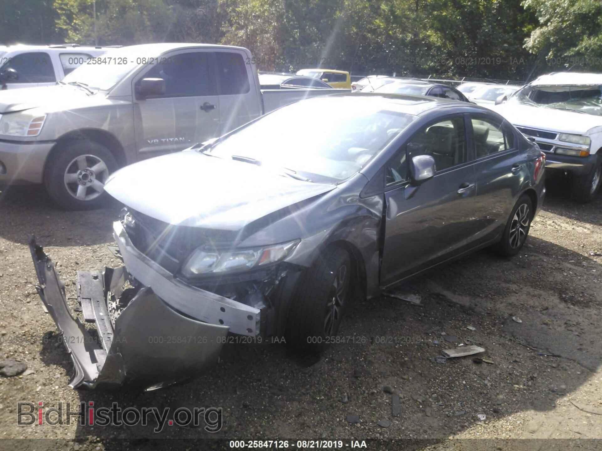 2013 HONDA CIVIC - VIN: 19XFB2F94DE023994 - Фото 2