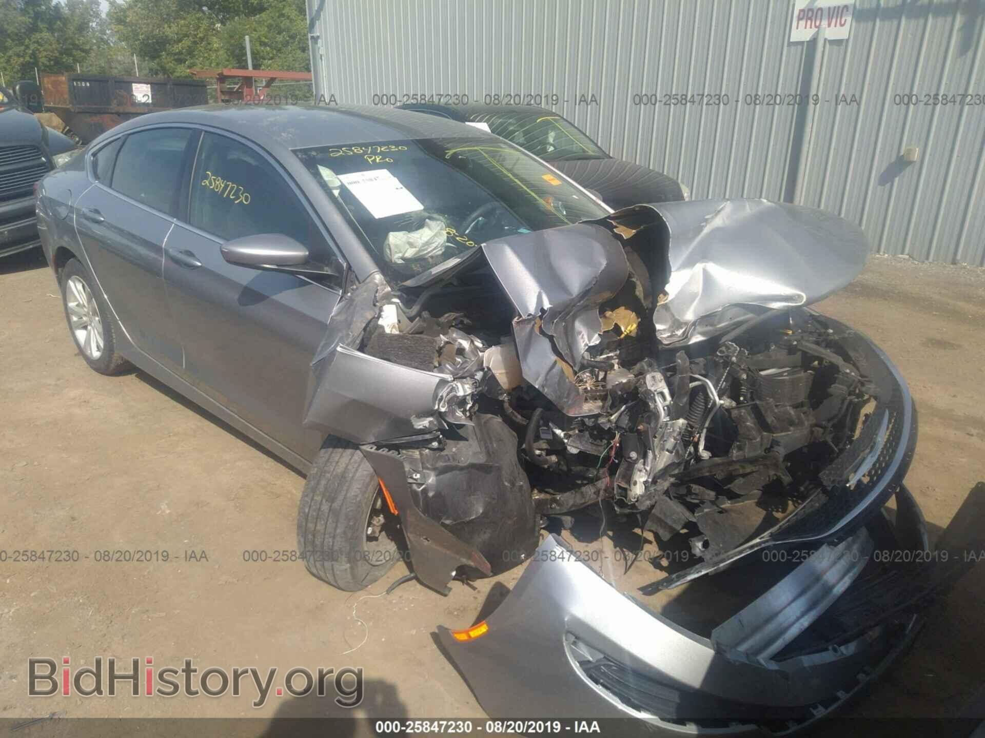 Photo 1C3CCCAB2FN502336 - CHRYSLER 200 2015