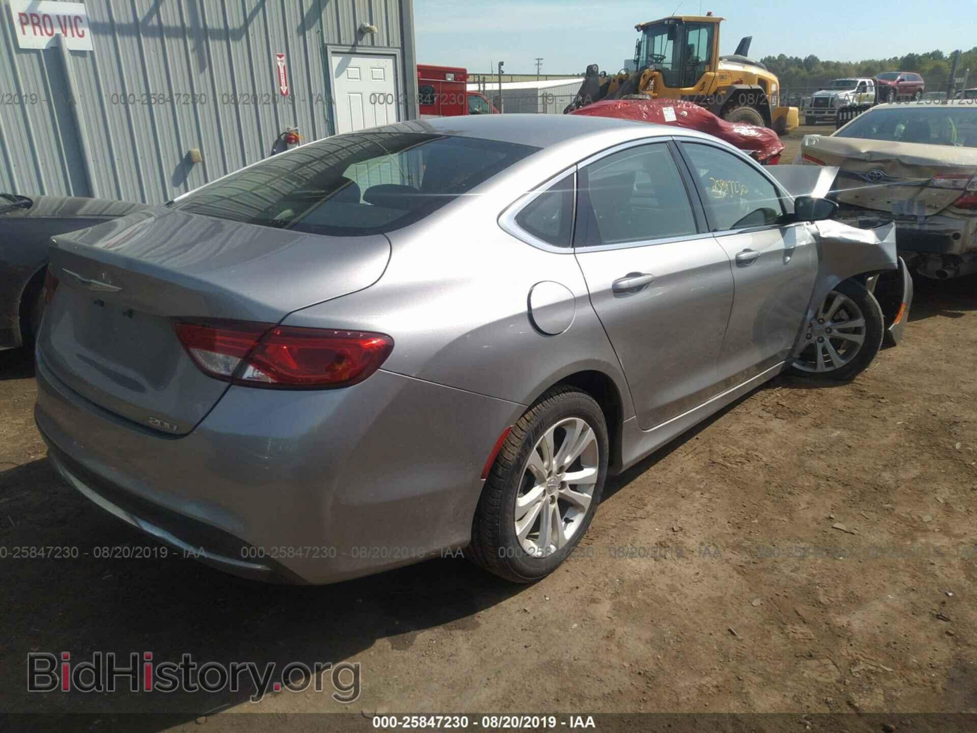 2015 CHRYSLER 200 - VIN: 1C3CCCAB2FN502336 - Фото 4