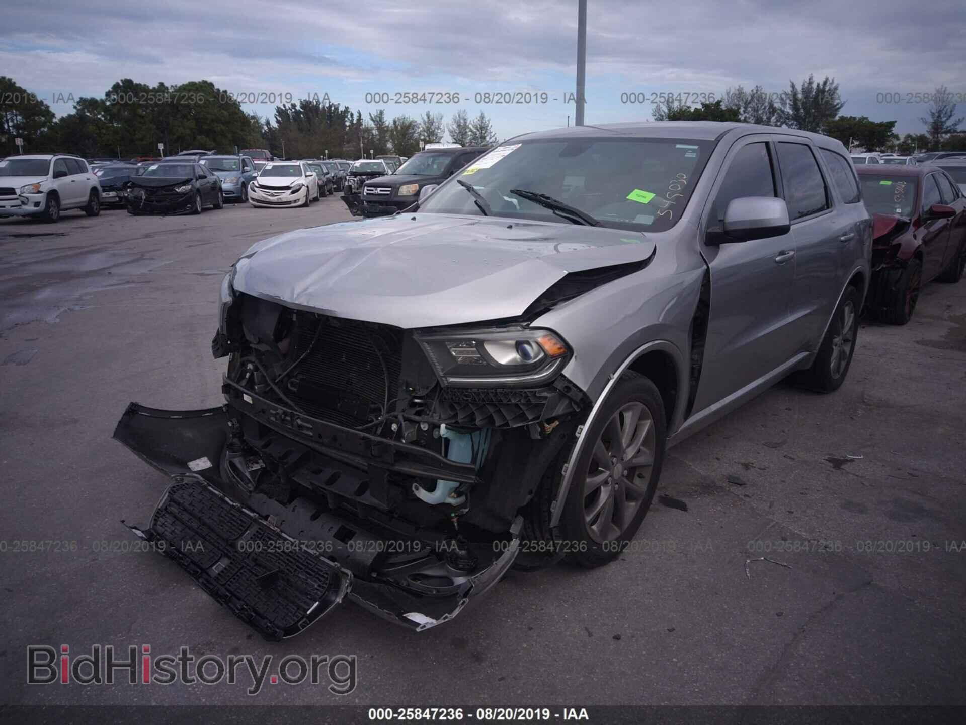 2014 DODGE DURANGO - VIN: 1C4RDHAG7EC549030 - Photo 2