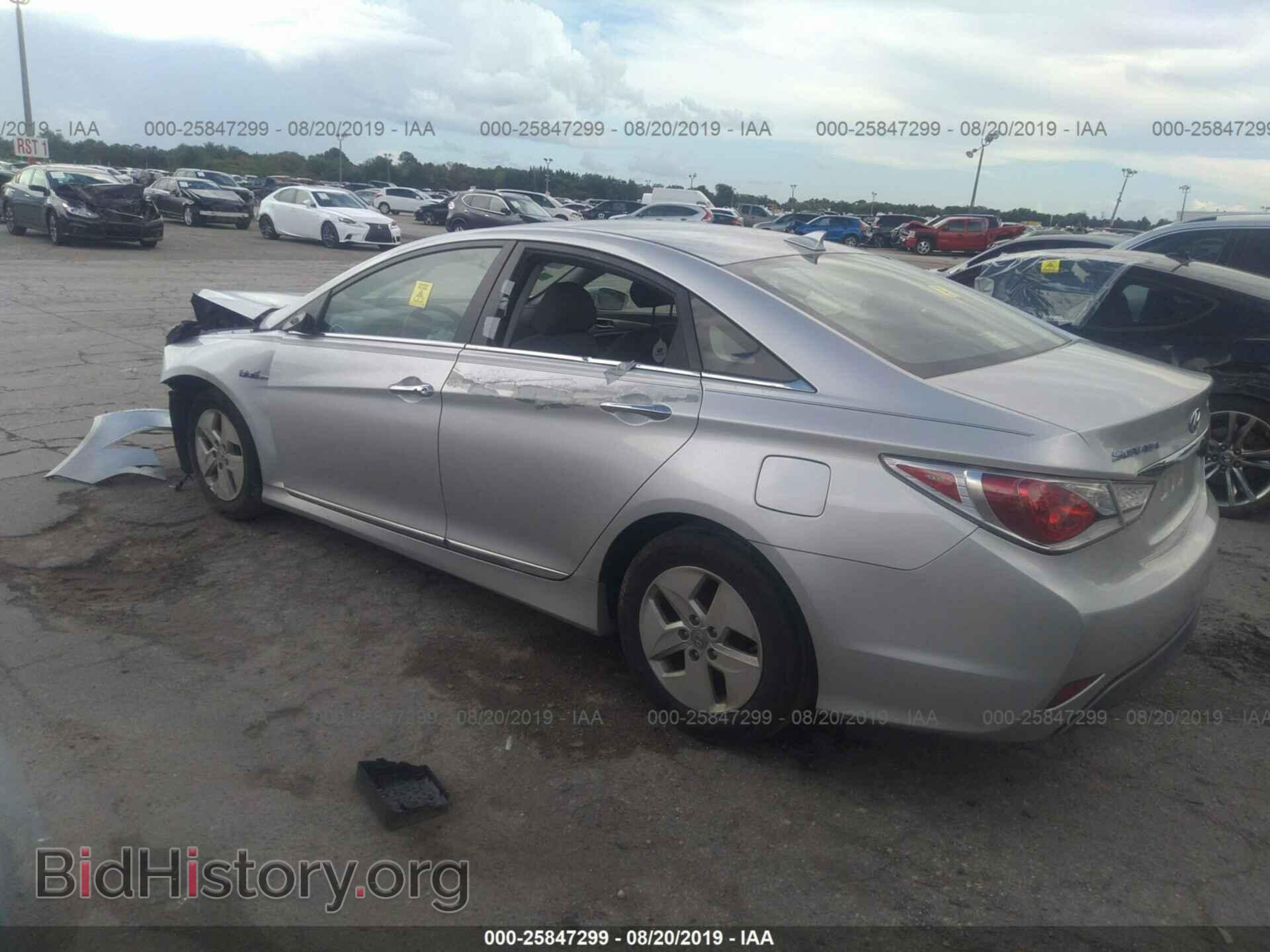 2012 HYUNDAI SONATA - VIN: KMHEC4A42CA030648 - Фото 3
