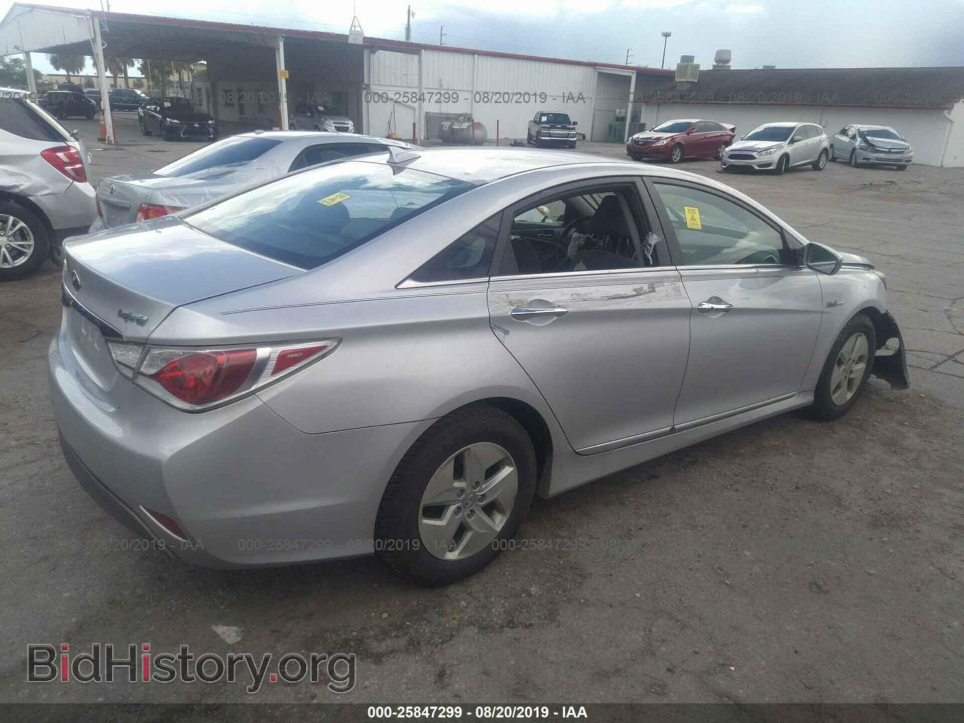 2012 HYUNDAI SONATA - VIN: KMHEC4A42CA030648 - Фото 4