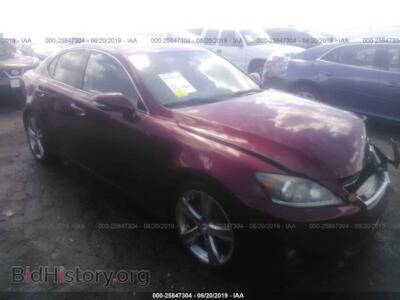 2011 Lexus IS 250, red — VIN JTHBF5C27B5140231, IAAI