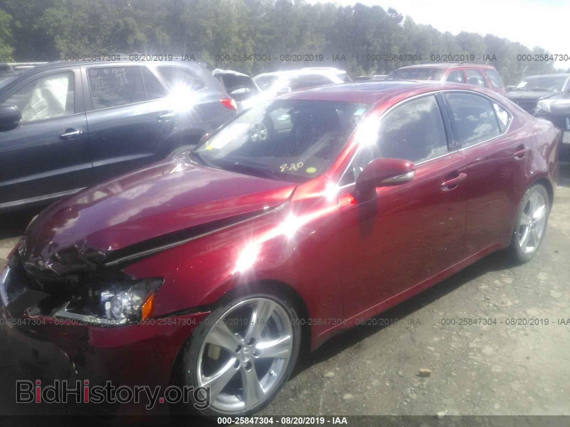 2011 LEXUS IS - VIN: JTHBF5C27B5140231 - Фото 2