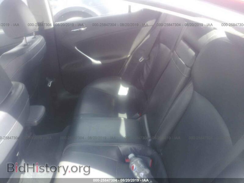 2011 Lexus IS (VIN JTHBF5C27B5140231) — photo 8 of 10