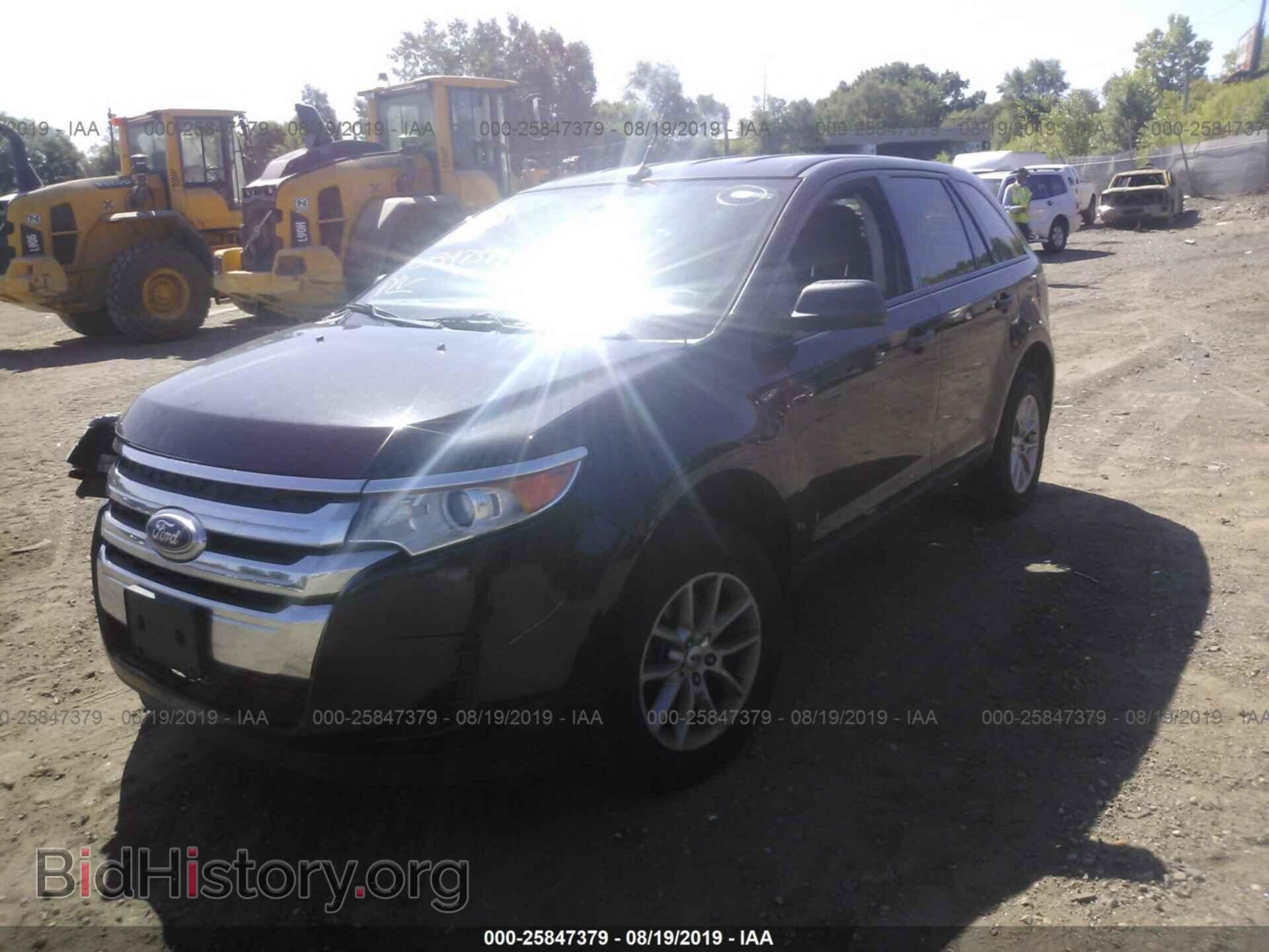 2014 FORD EDGE - VIN: 2FMDK3GC4EBA96102 - Фото 2