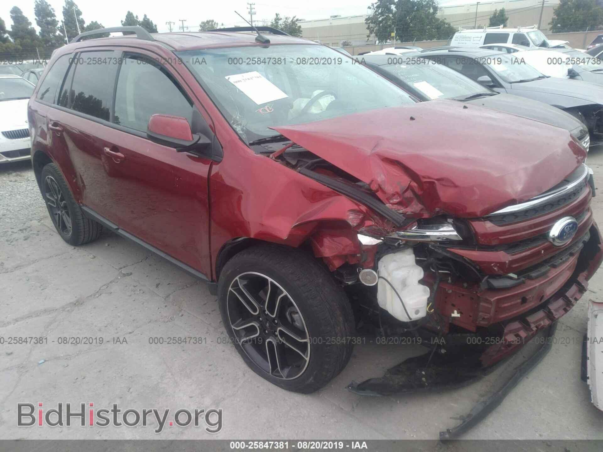 Фотография 2FMDK3JC0EBB67790 - FORD EDGE 2014