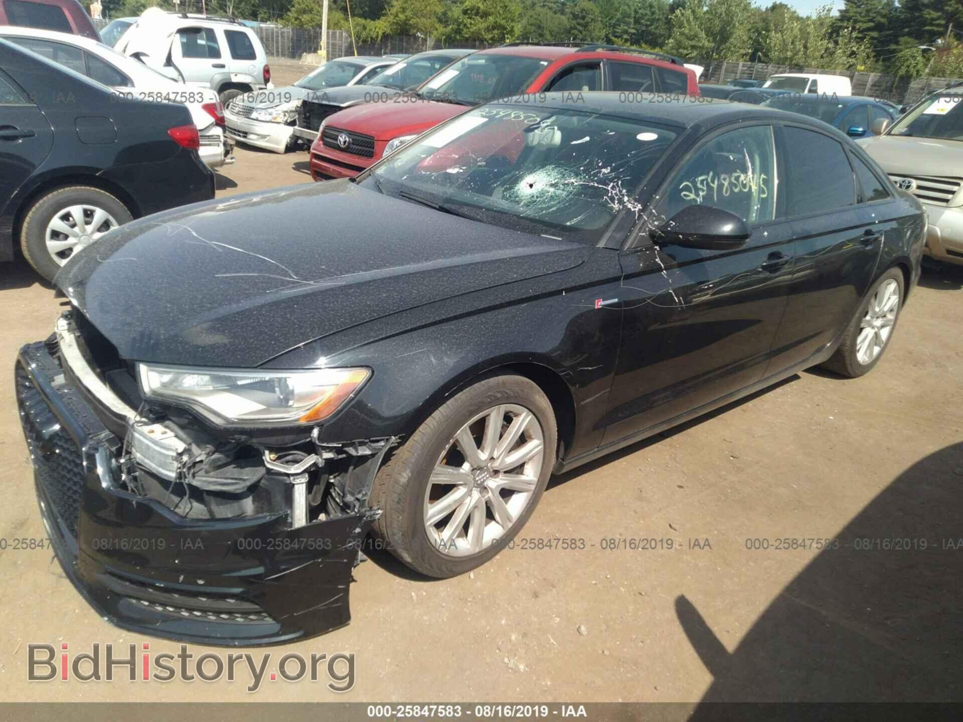 2012 AUDI A6 - VIN: WAUBGAFC1CN004932 - Фото 2