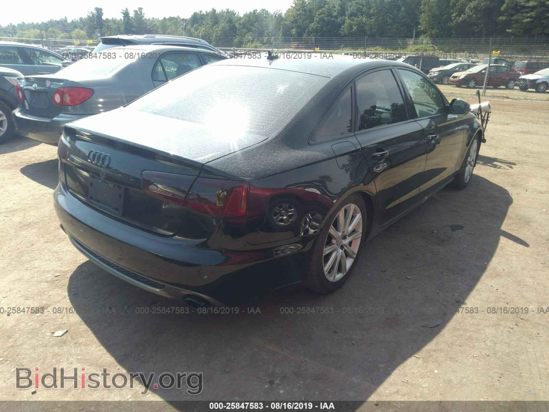 2012 AUDI A6 - VIN: WAUBGAFC1CN004932 - Фото 4