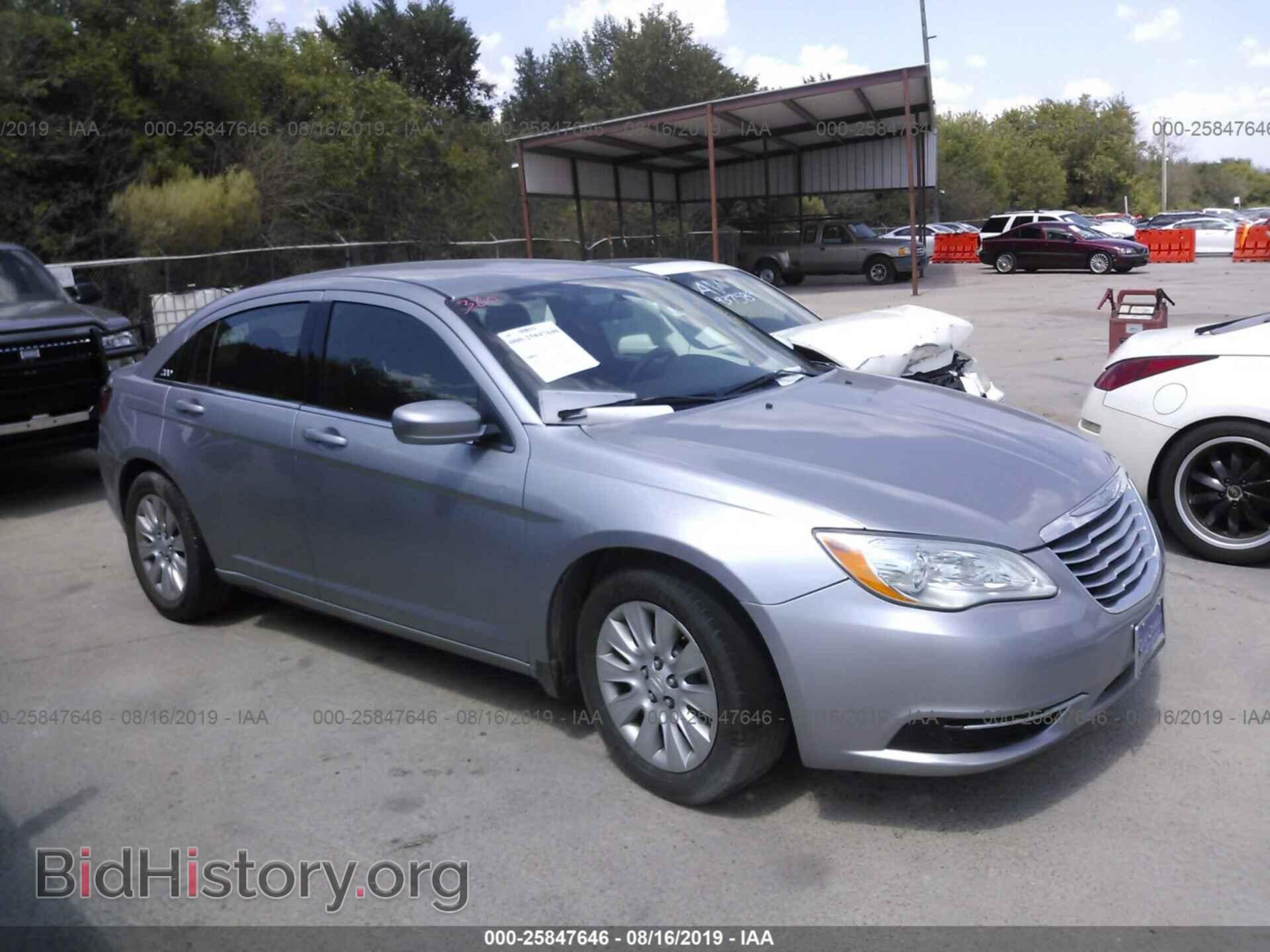Фотография 1C3CCBAB8EN206018 - CHRYSLER 200 2014