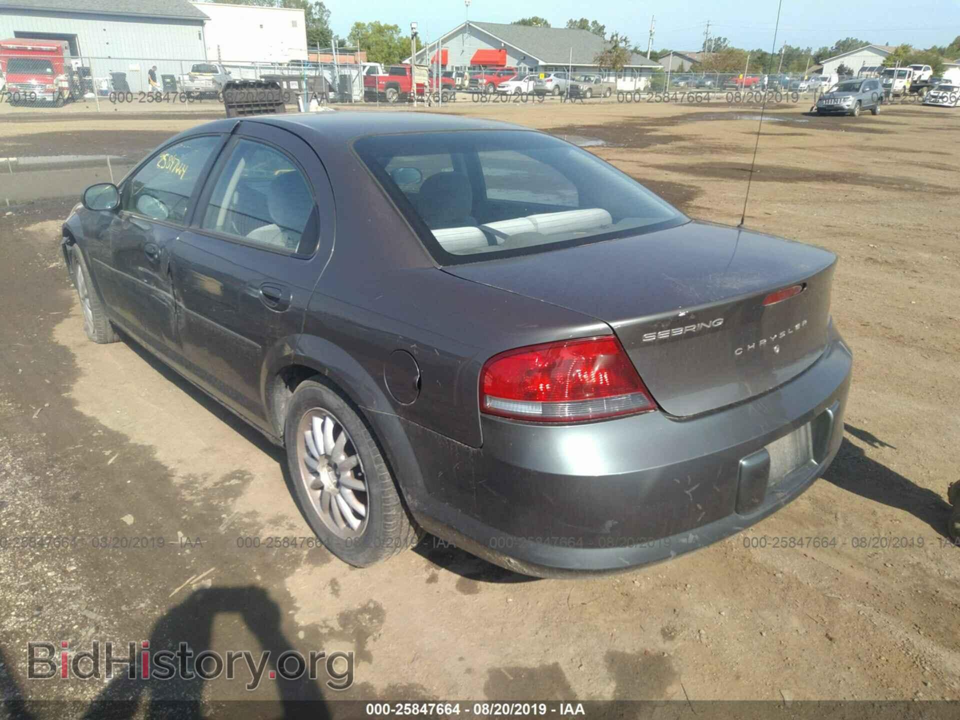 2003 CHRYSLER SEBRING - VIN: 1C3EL46X23N537408 - Photo 3