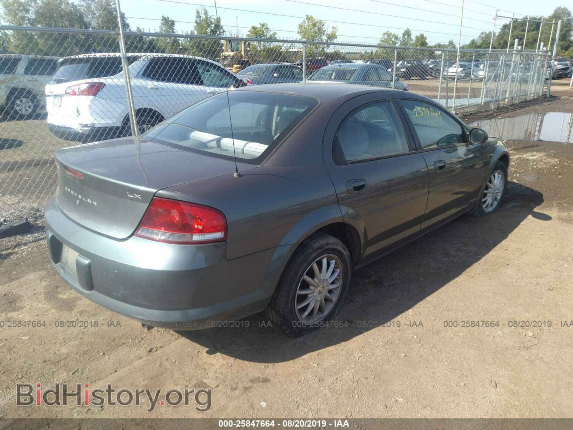 2003 CHRYSLER SEBRING - VIN: 1C3EL46X23N537408 - Photo 4