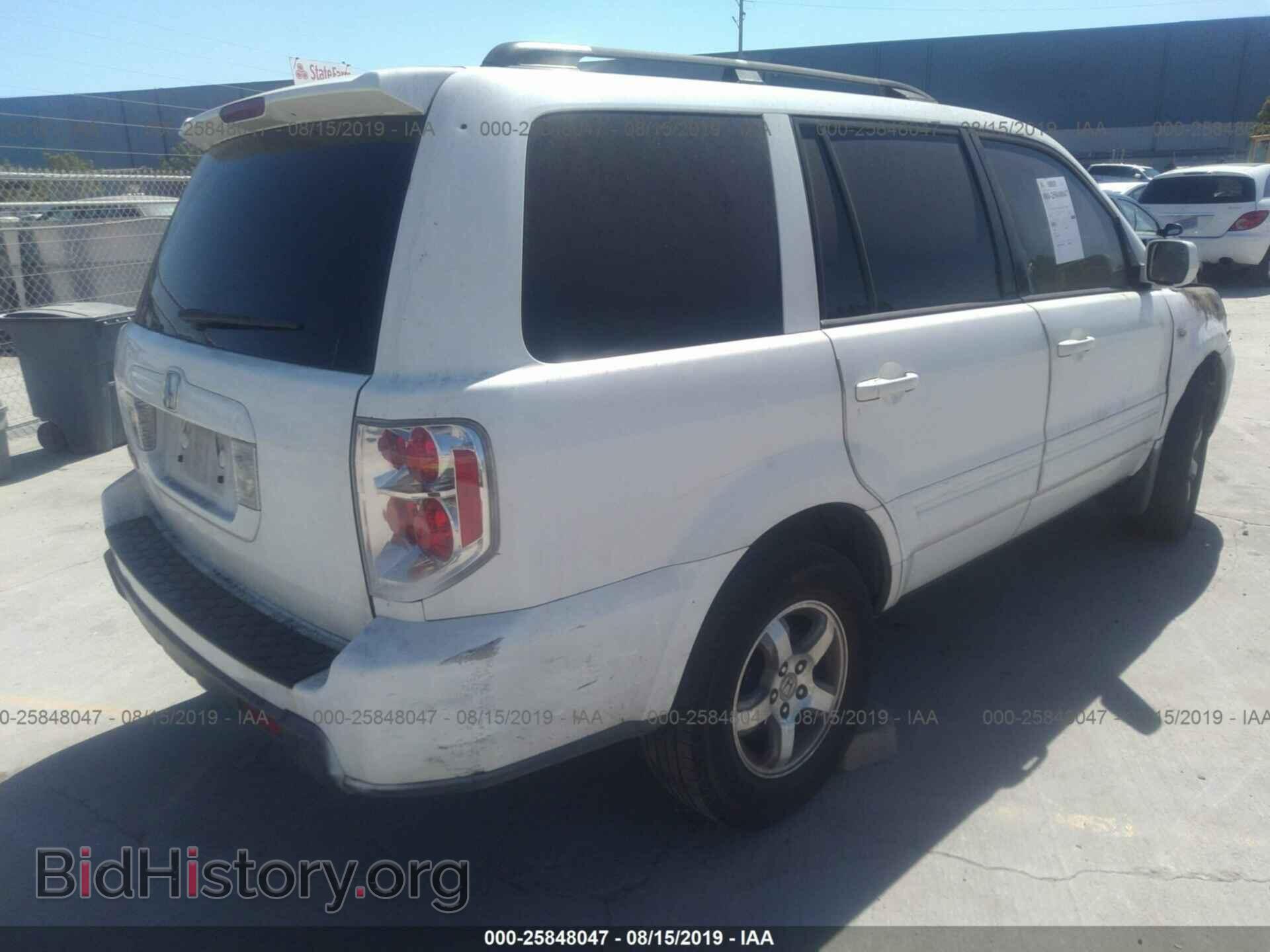 2006 HONDA PILOT - VIN: 5FNYF28466B049394 - Фото 4