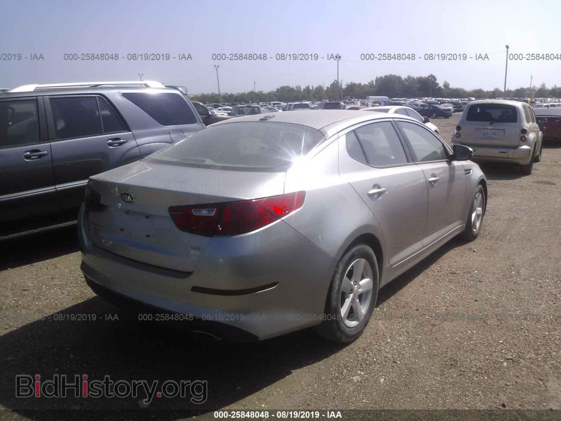 2015 KIA OPTIMA - VIN: KNAGM4A79F5534600 - Фото 4