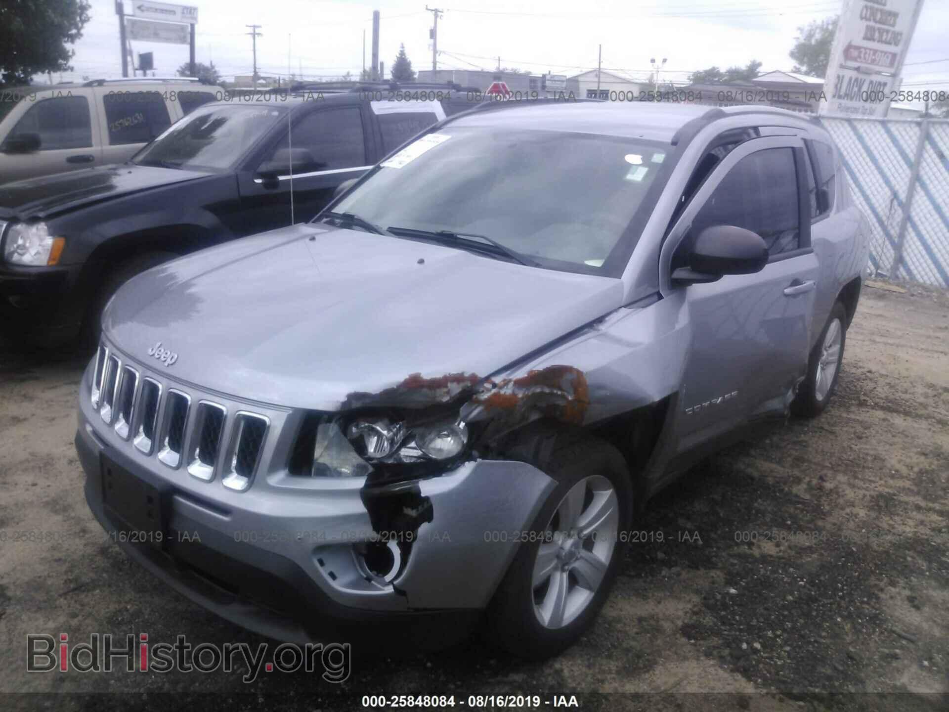 2017 JEEP COMPASS - VIN: 1C4NJDBB4HD143126 - Фото 2