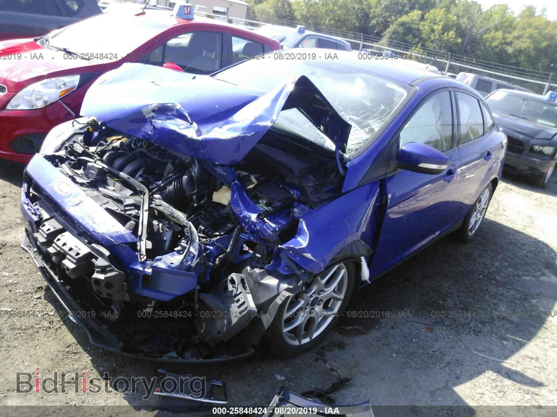 2015 FORD FOCUS - VIN: 1FADP3F2XFL208083 - Фото 2