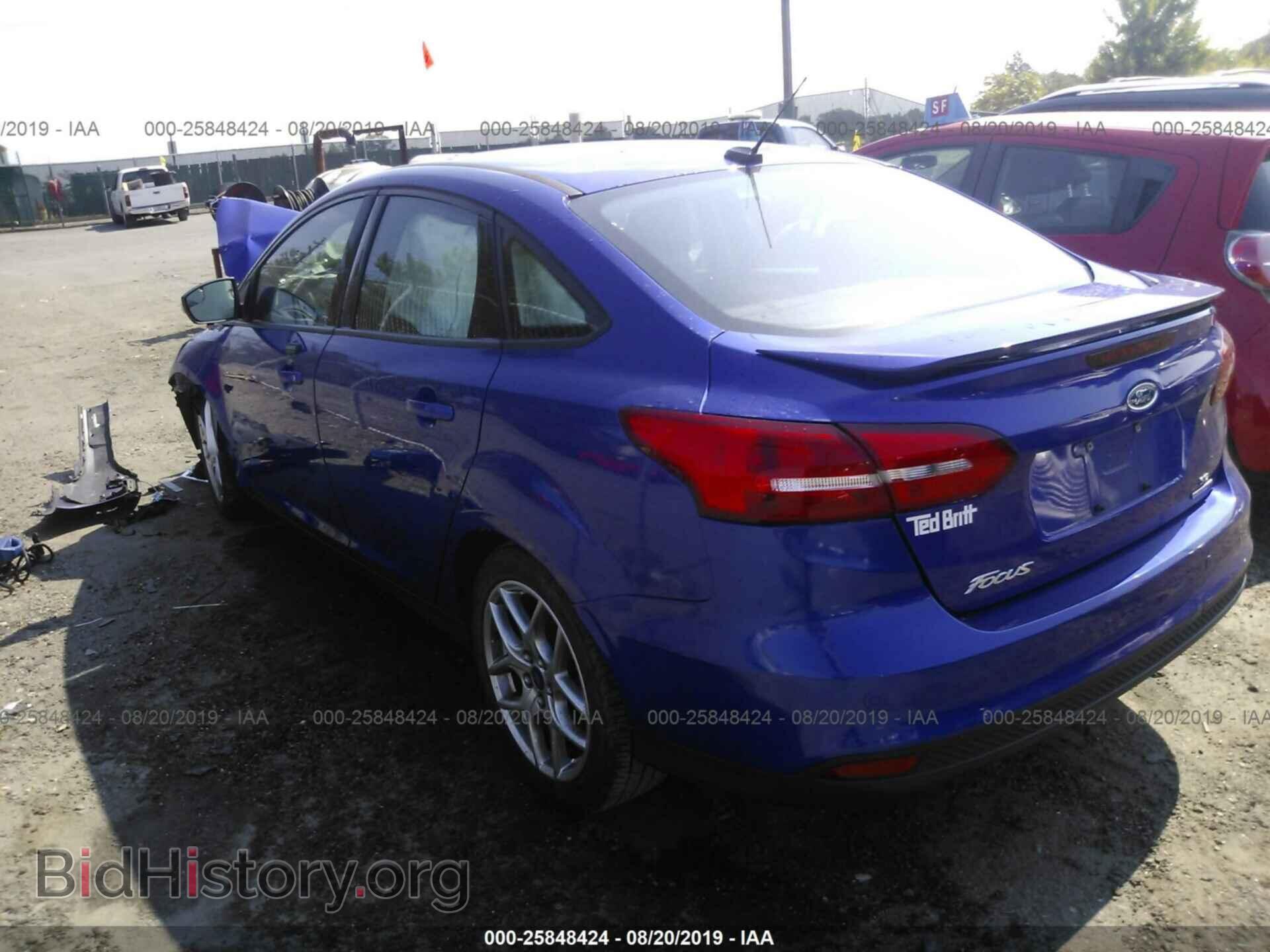 2015 FORD FOCUS - VIN: 1FADP3F2XFL208083 - Фото 3