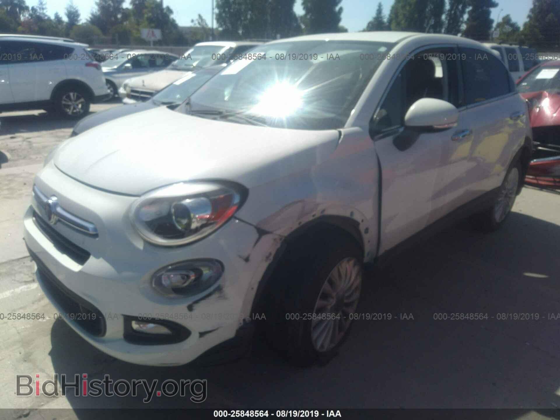 2016 FIAT 500X - VIN: ZFBCFYDT5GP361520 - Фото 2