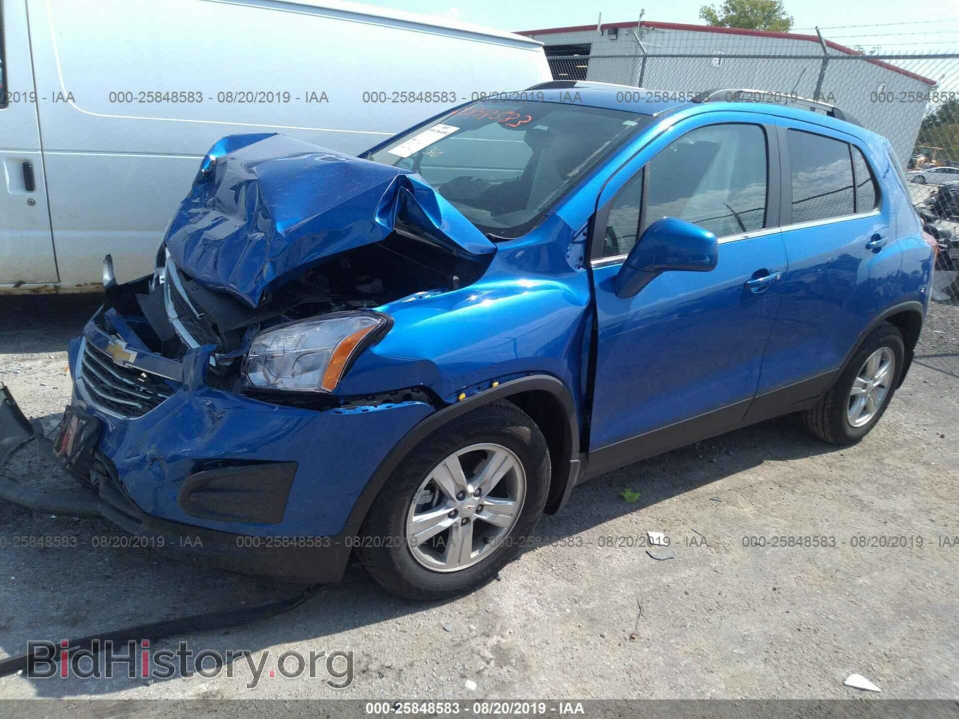 2015 CHEVROLET TRAX - VIN: KL7CJLSB2FB131791 - Фото 2
