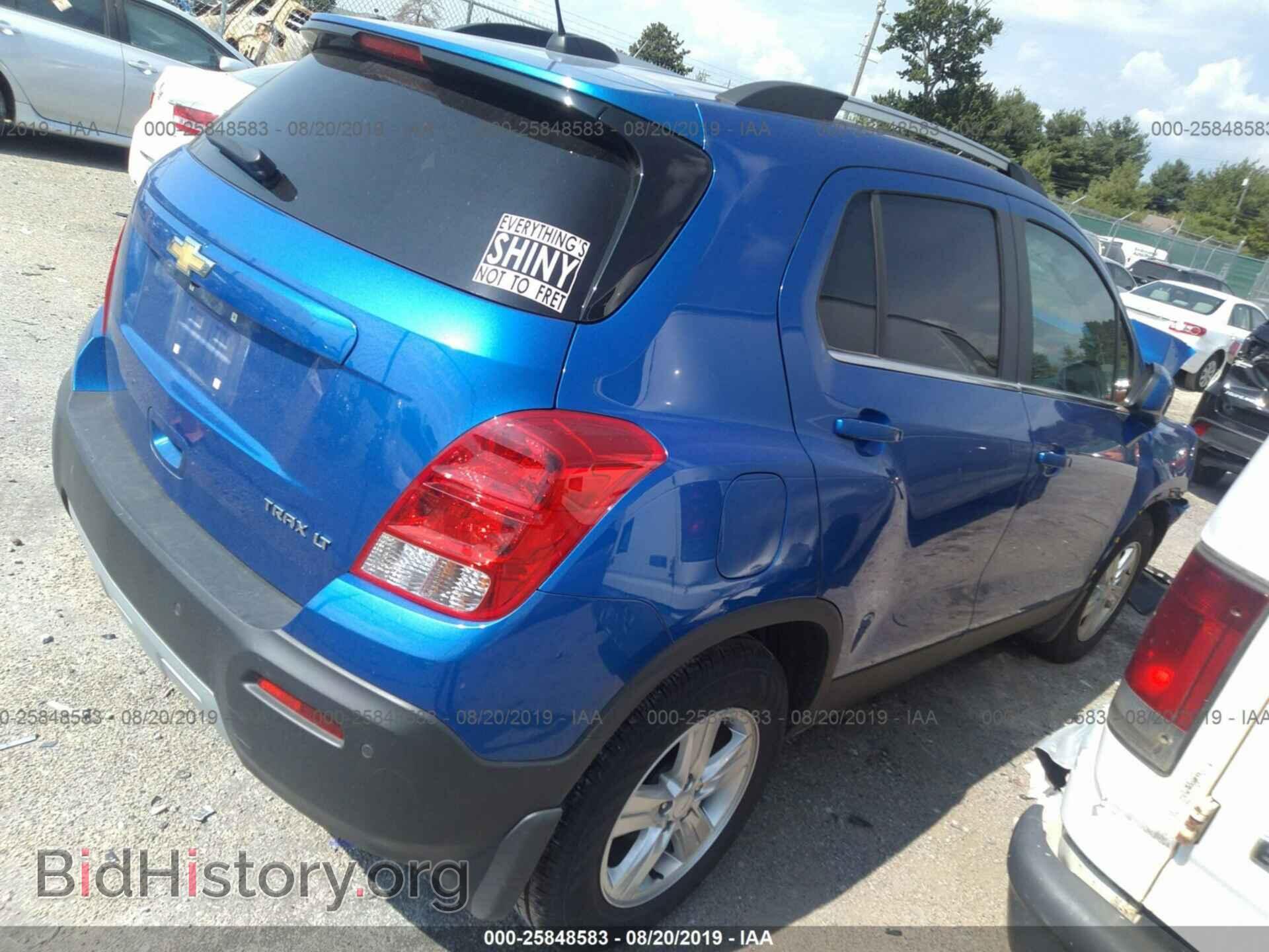 2015 CHEVROLET TRAX - VIN: KL7CJLSB2FB131791 - Фото 4