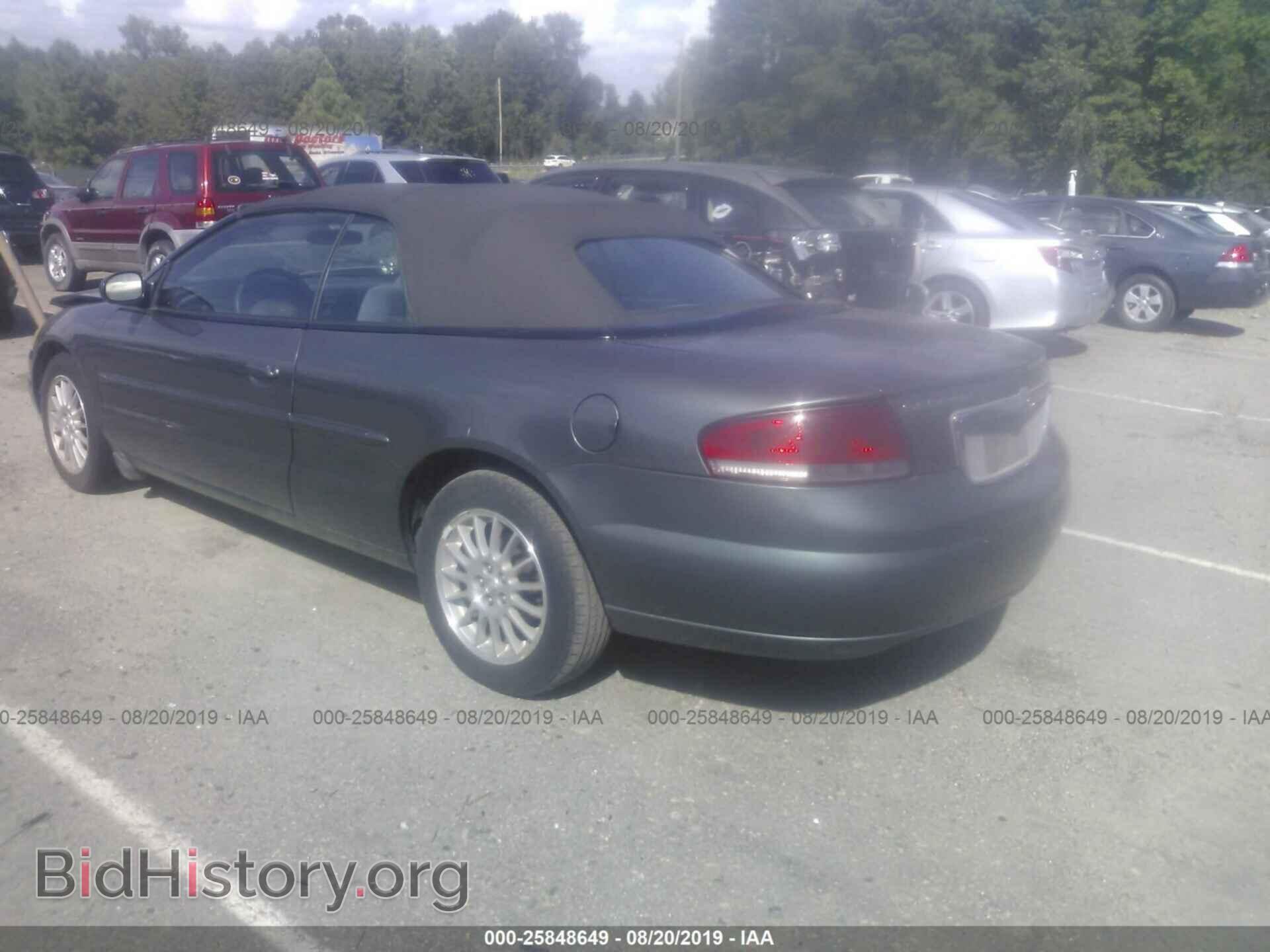 2004 CHRYSLER SEBRING - VIN: 1C3EL45R94N273155 - Фото 3