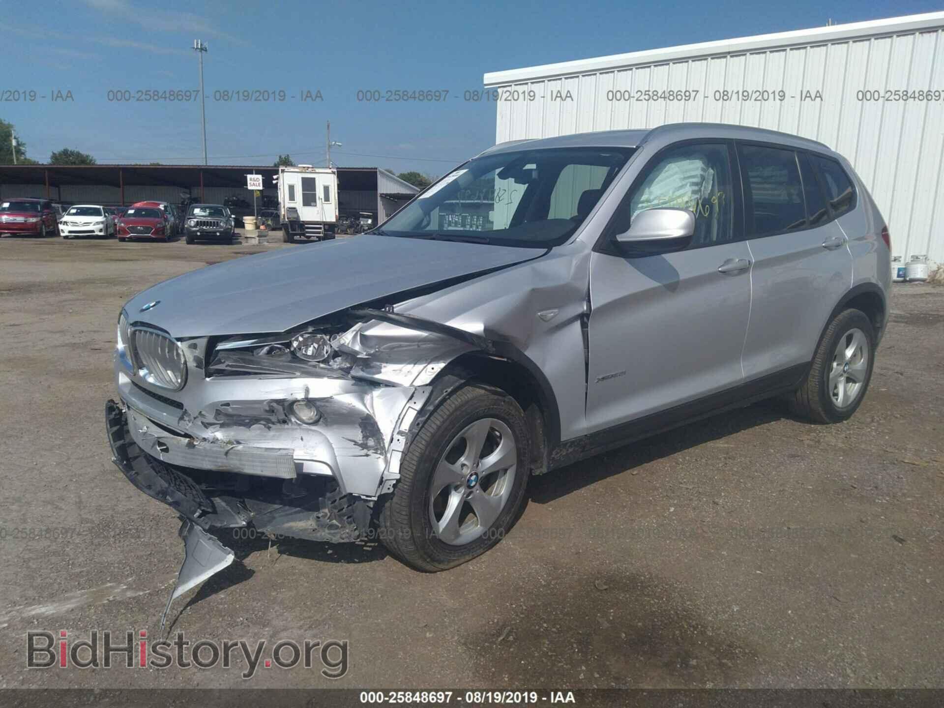 2012 BMW X3 - VIN: 5UXWX5C56CL725002 - Фото 2