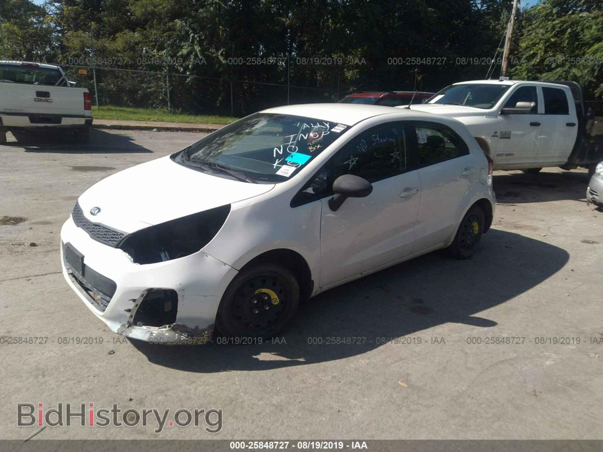 2016 KIA RIO - VIN: KNADM5A38G6658360 - Фото 2