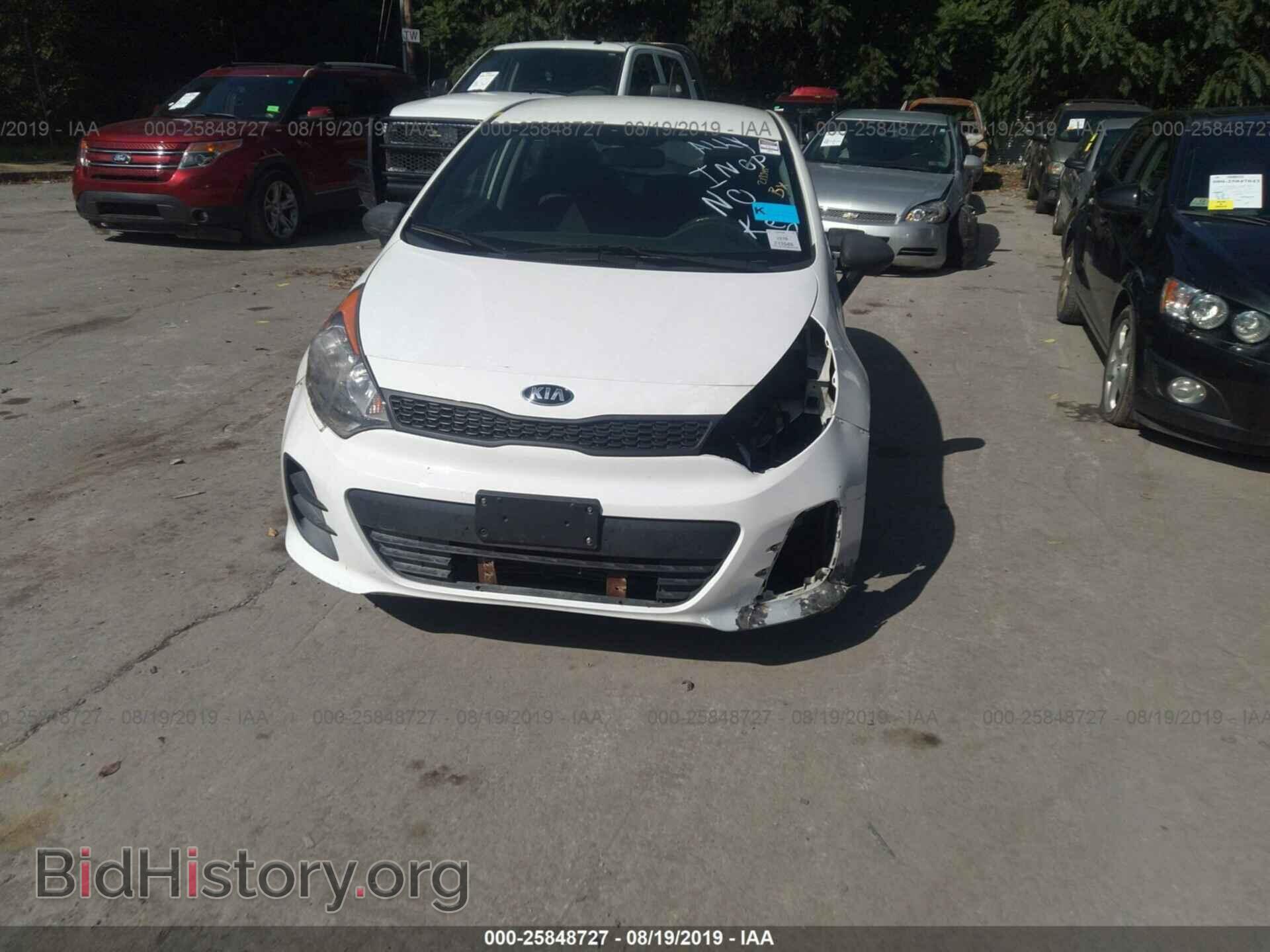 2016 KIA RIO - VIN: KNADM5A38G6658360 - Фото 6