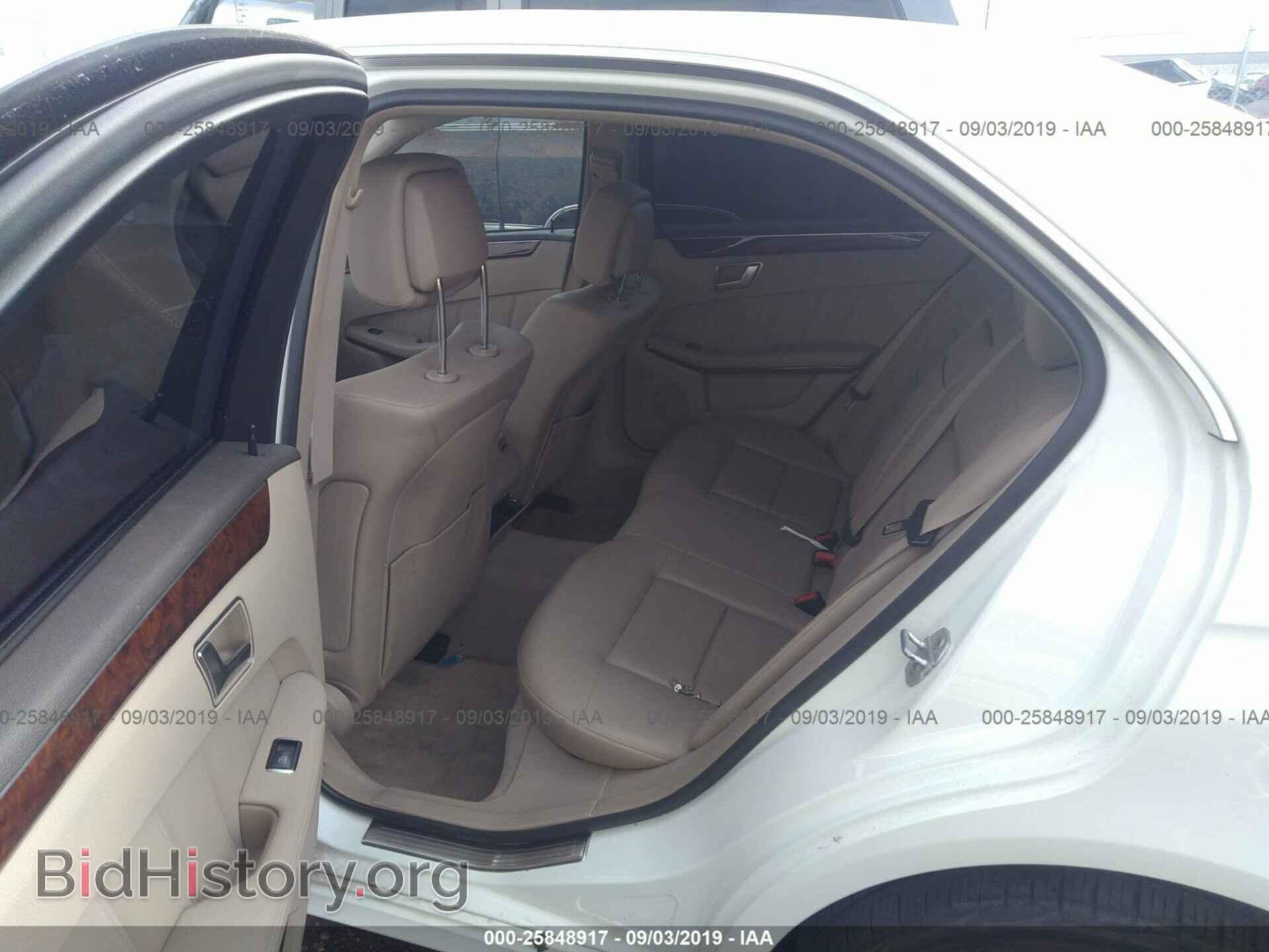 2012 MERCEDES-BENZ E - VIN: WDDHF2EB2CA547833 - Фото 8