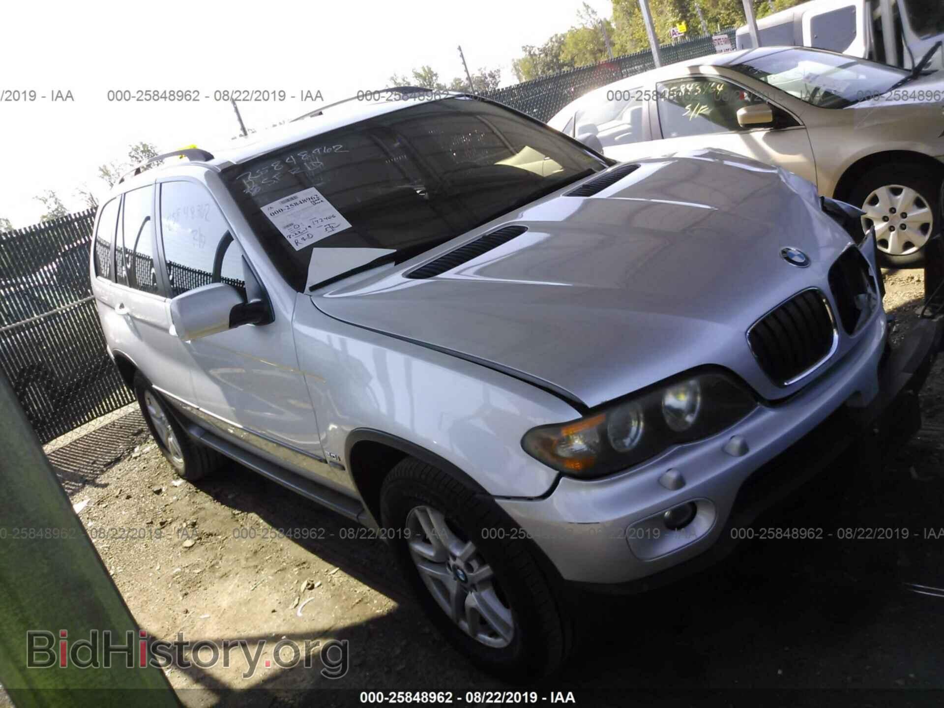 Photo 5UXFA135X6LY48543 - BMW X5 2006