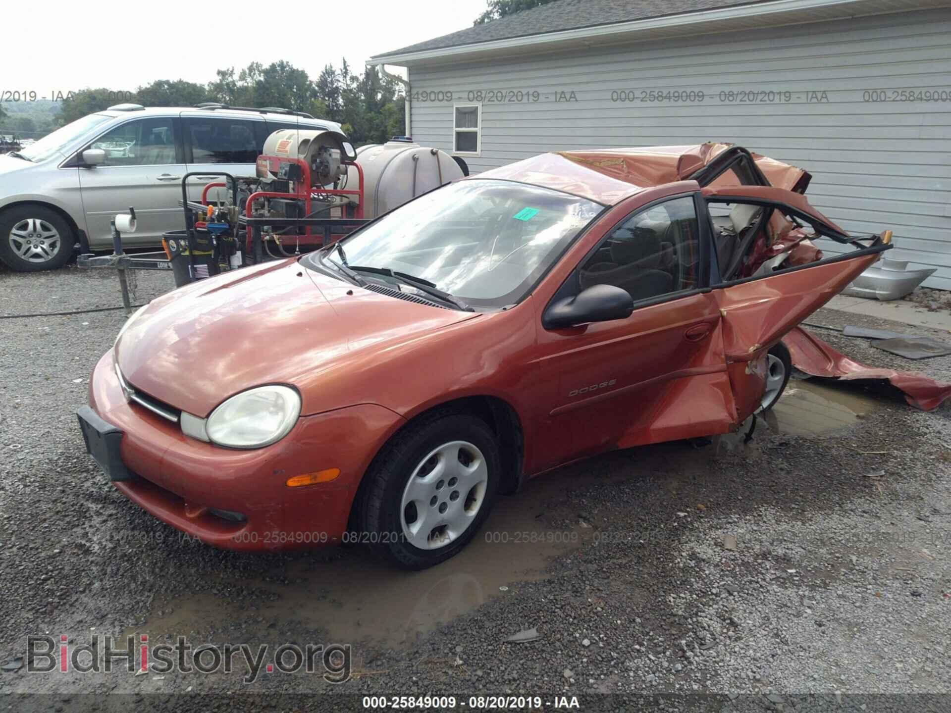 2000 DODGE NEON - VIN: 1B3ES46C1YD831621 - Photo 2